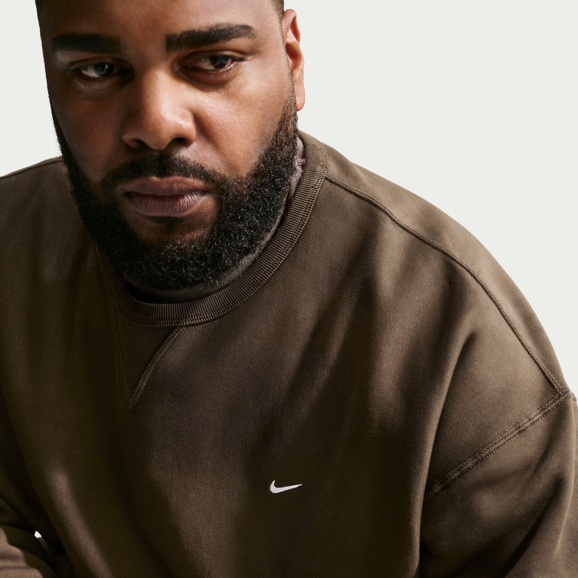 SOLO SWOOSH FLEECE CREW - Image 3