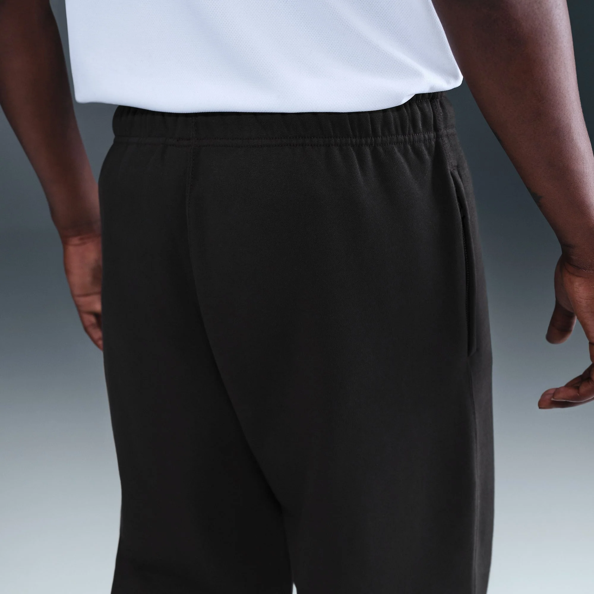 SOLO SWOOSH FLEECE OPEN-HEM PANTS - Image 6