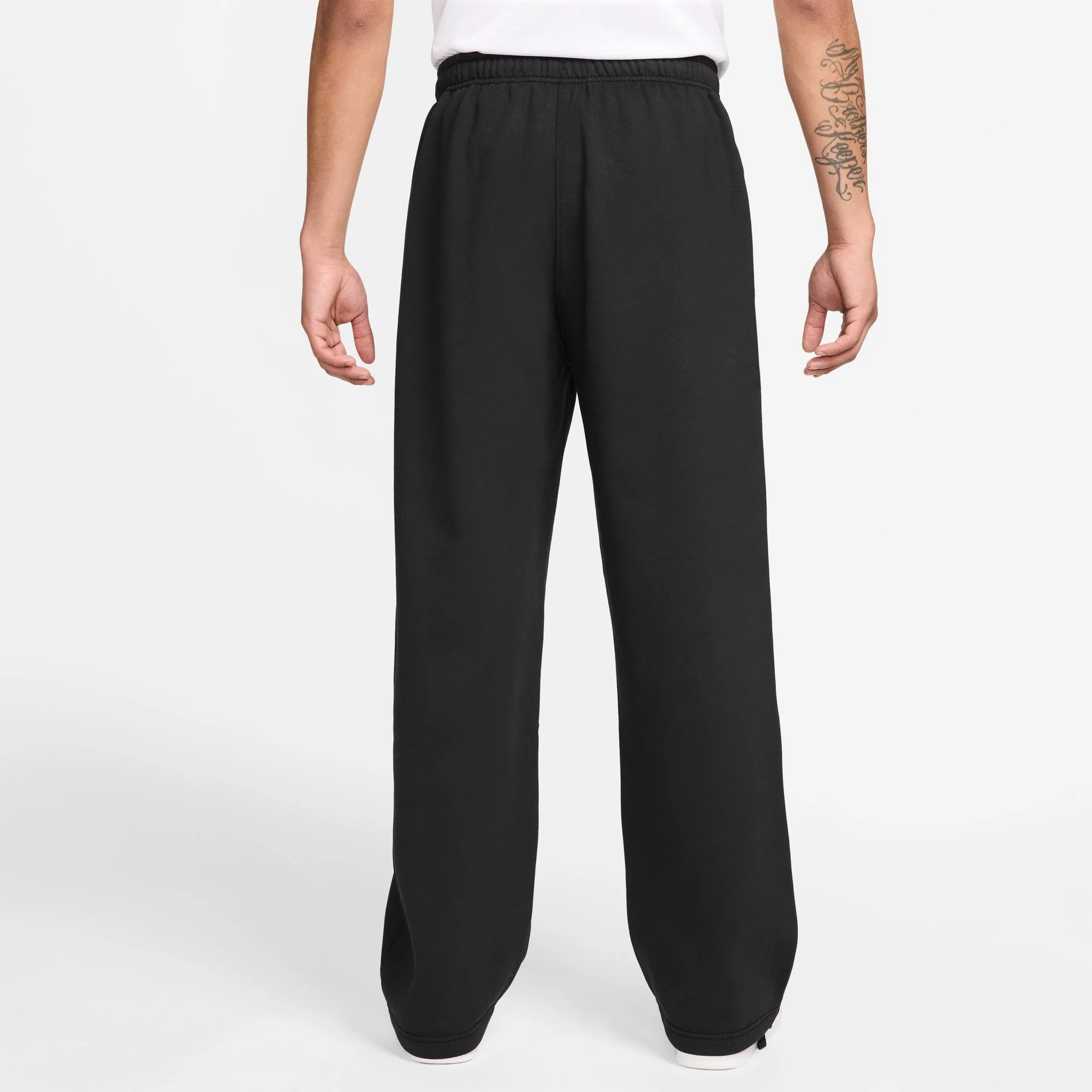 SOLO SWOOSH FLEECE OPEN-HEM PANTS - Image 8