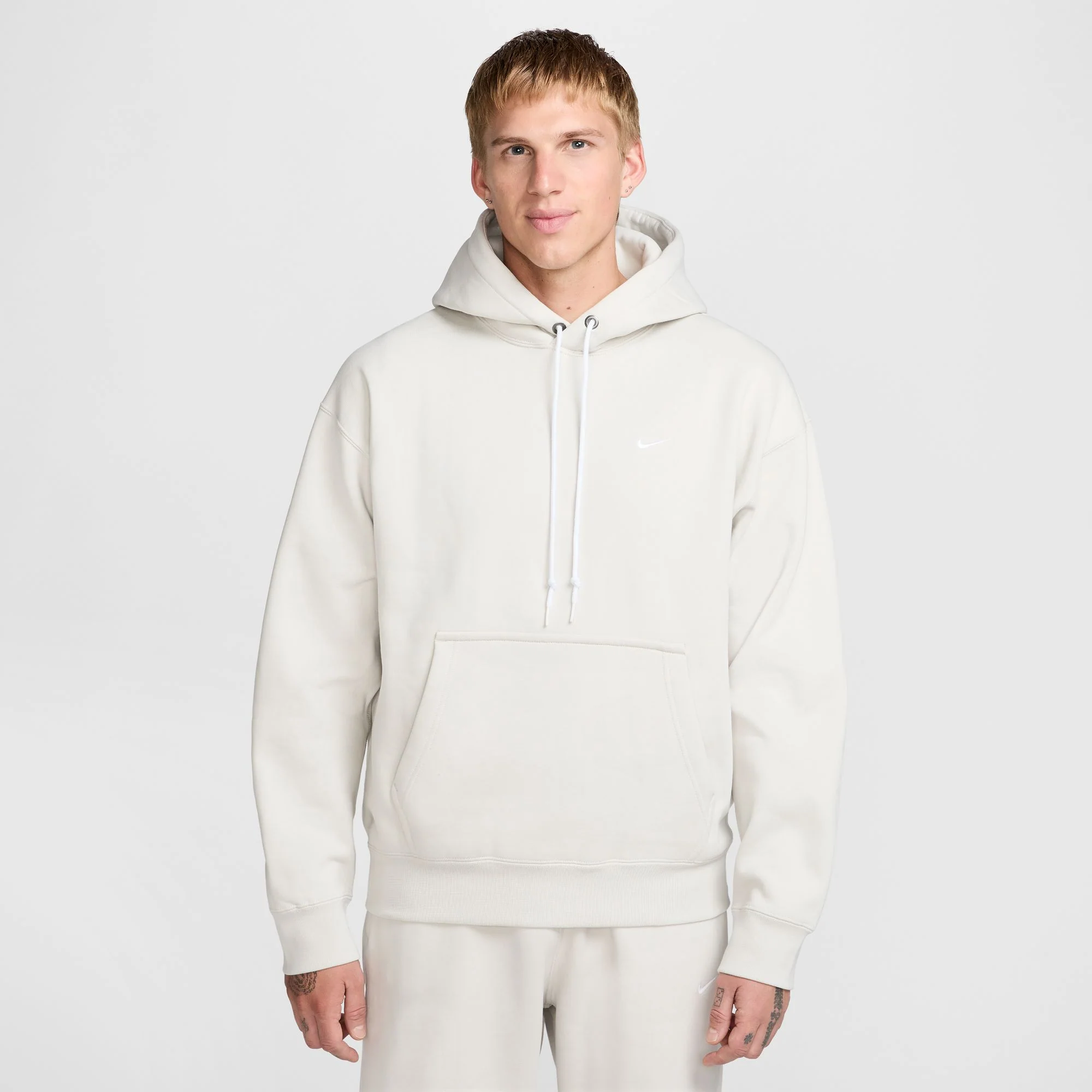 SOLO SWOOSH FLEECE PULLOVER HOODIE