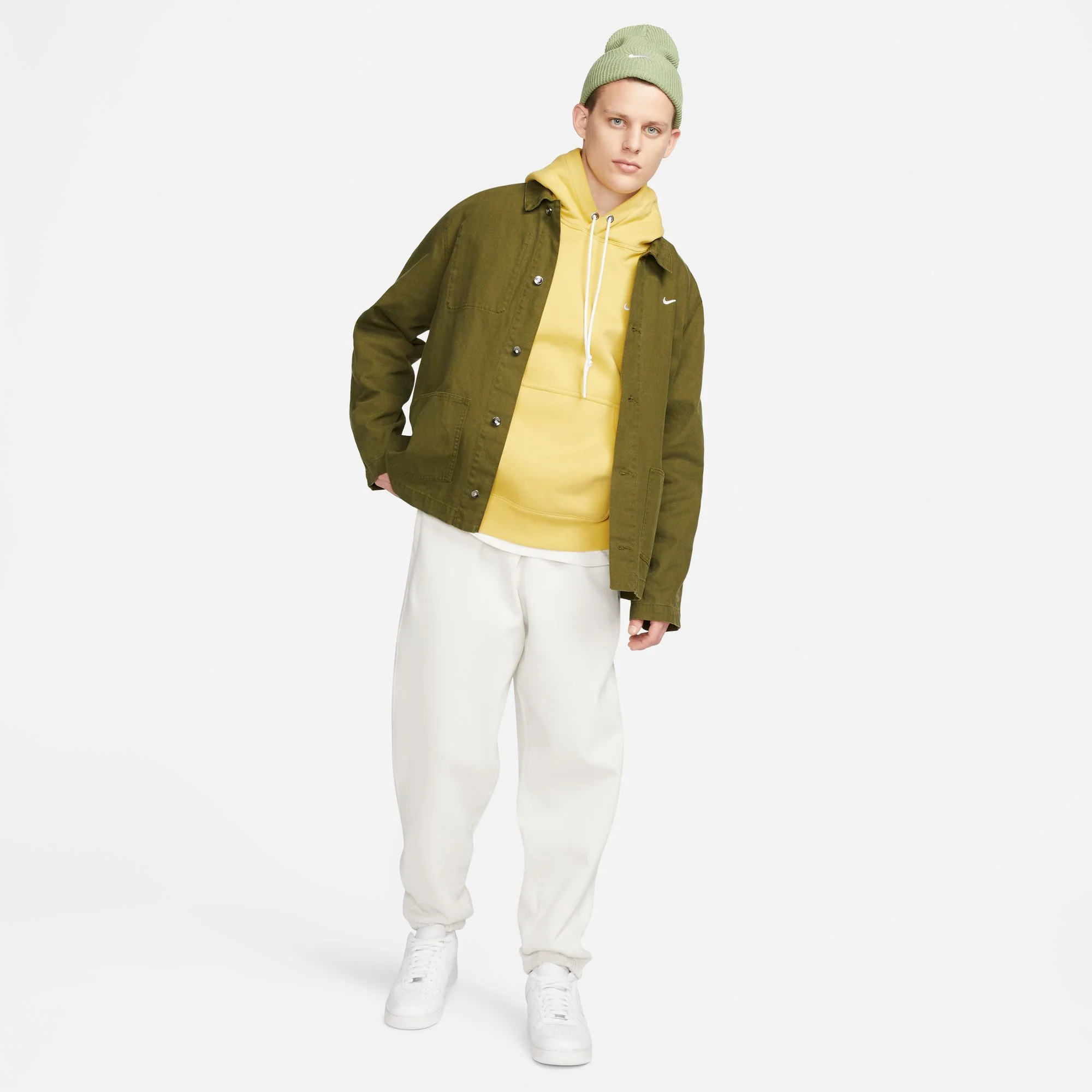 SOLO SWOOSH FLEECE PULLOVER HOODIE - Image 2