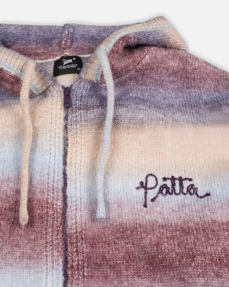 SPACE DYE KNITTED HOODED SWEATER - Image 6