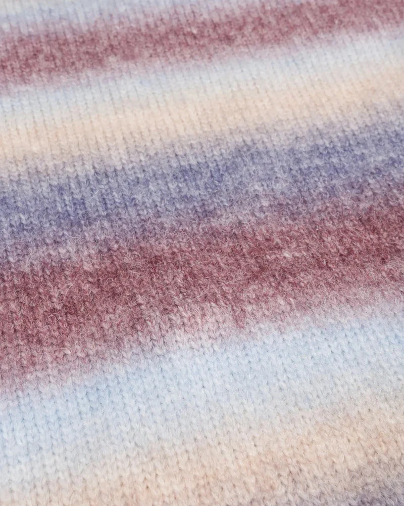 SPACE DYE KNITTED HOODED SWEATER - Image 8