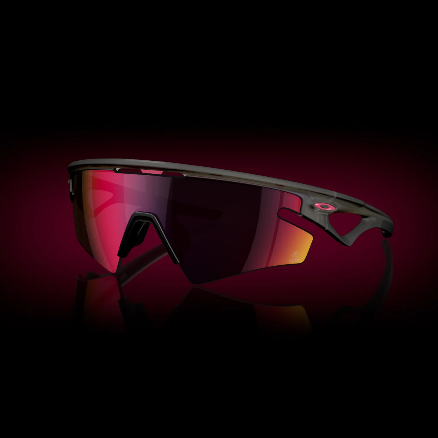 SPHAERA SLASH SUNGLASSES - GIRO GREY SMOKE FRAME W/ PRIZM ROAD LENS - Image 3