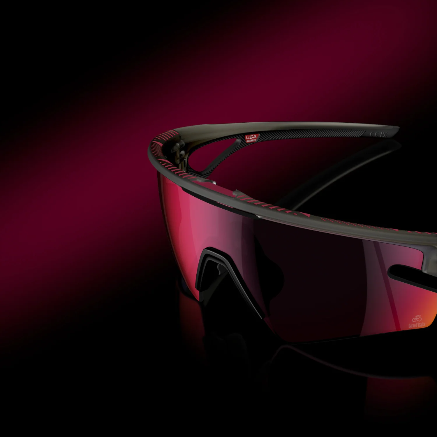 SPHAERA SLASH SUNGLASSES - GIRO GREY SMOKE FRAME W/ PRIZM ROAD LENS - Image 5