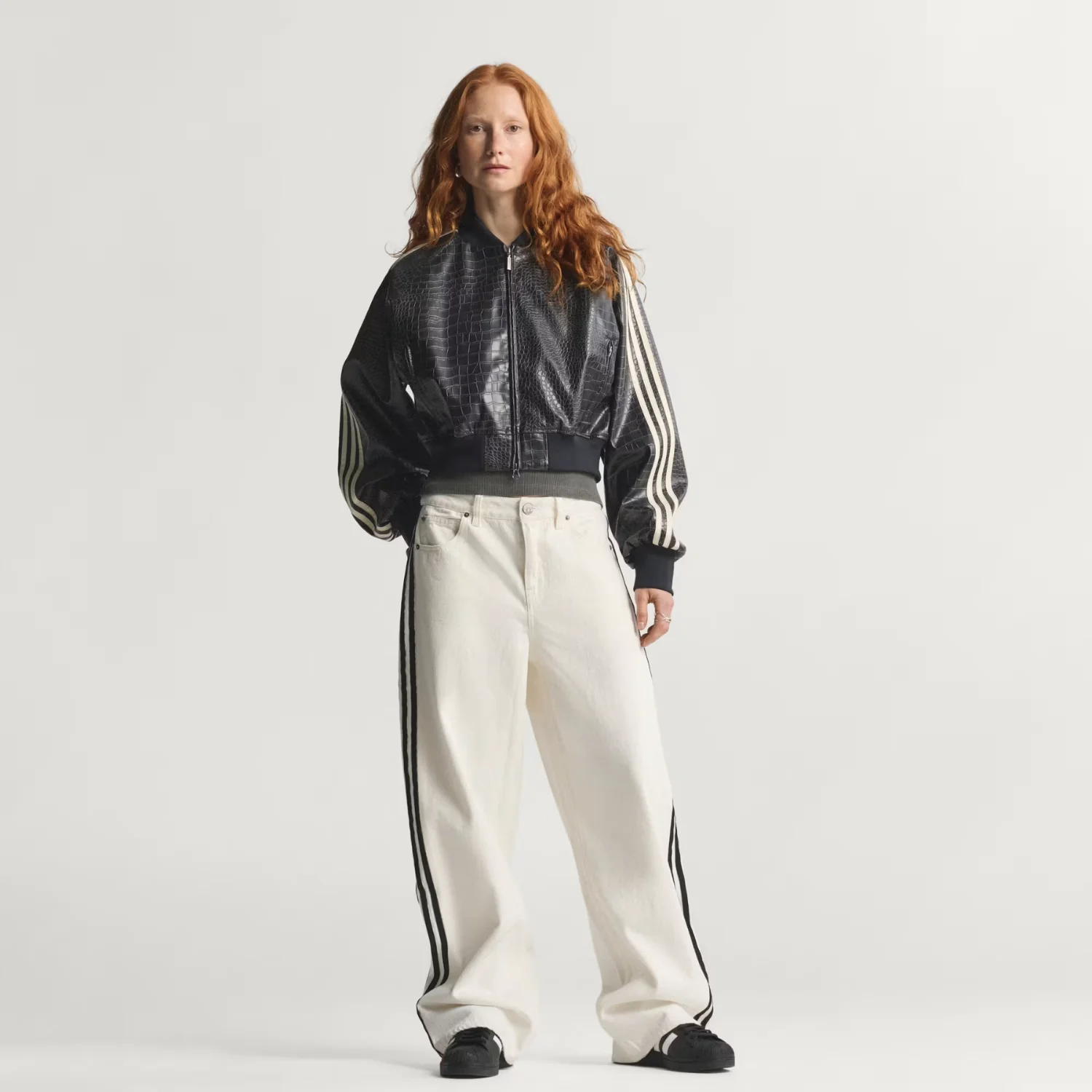 W SST PLEATHER JACKET - Image 2