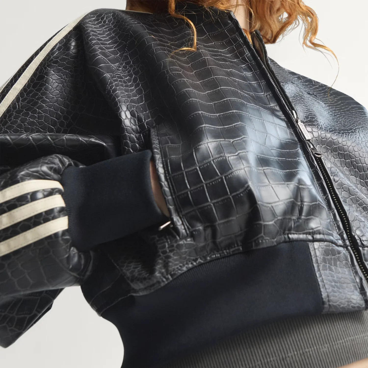 W SST PLEATHER JACKET - Image 4