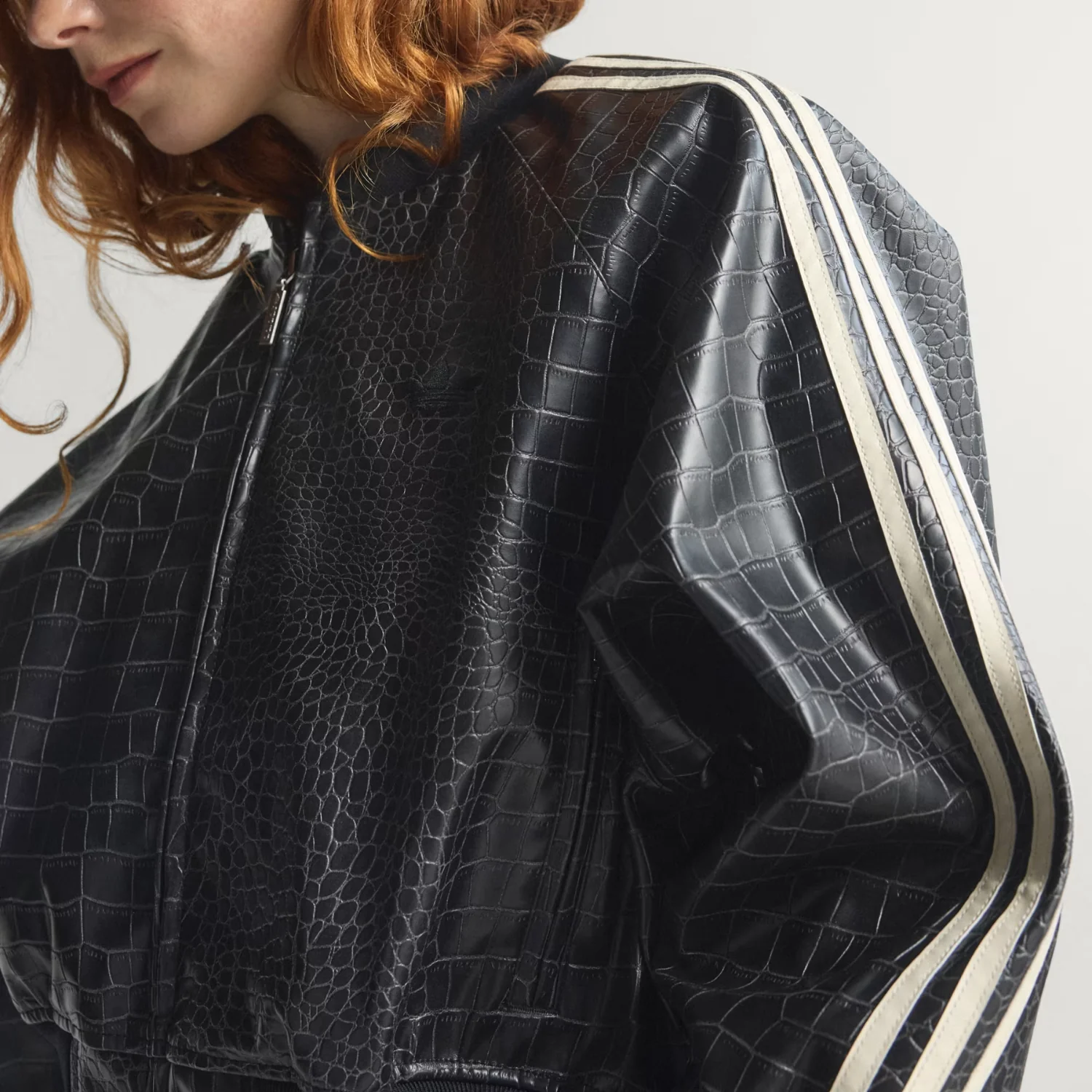 W SST PLEATHER JACKET - Image 5