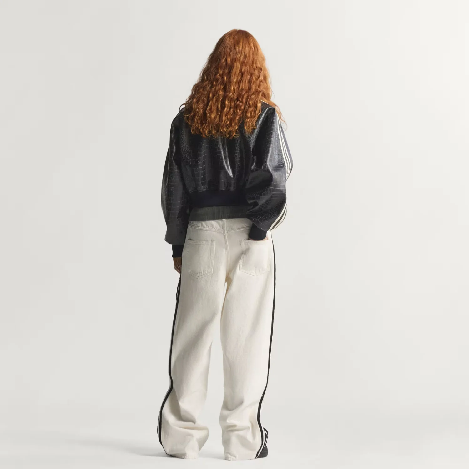 W SST PLEATHER JACKET - Image 7
