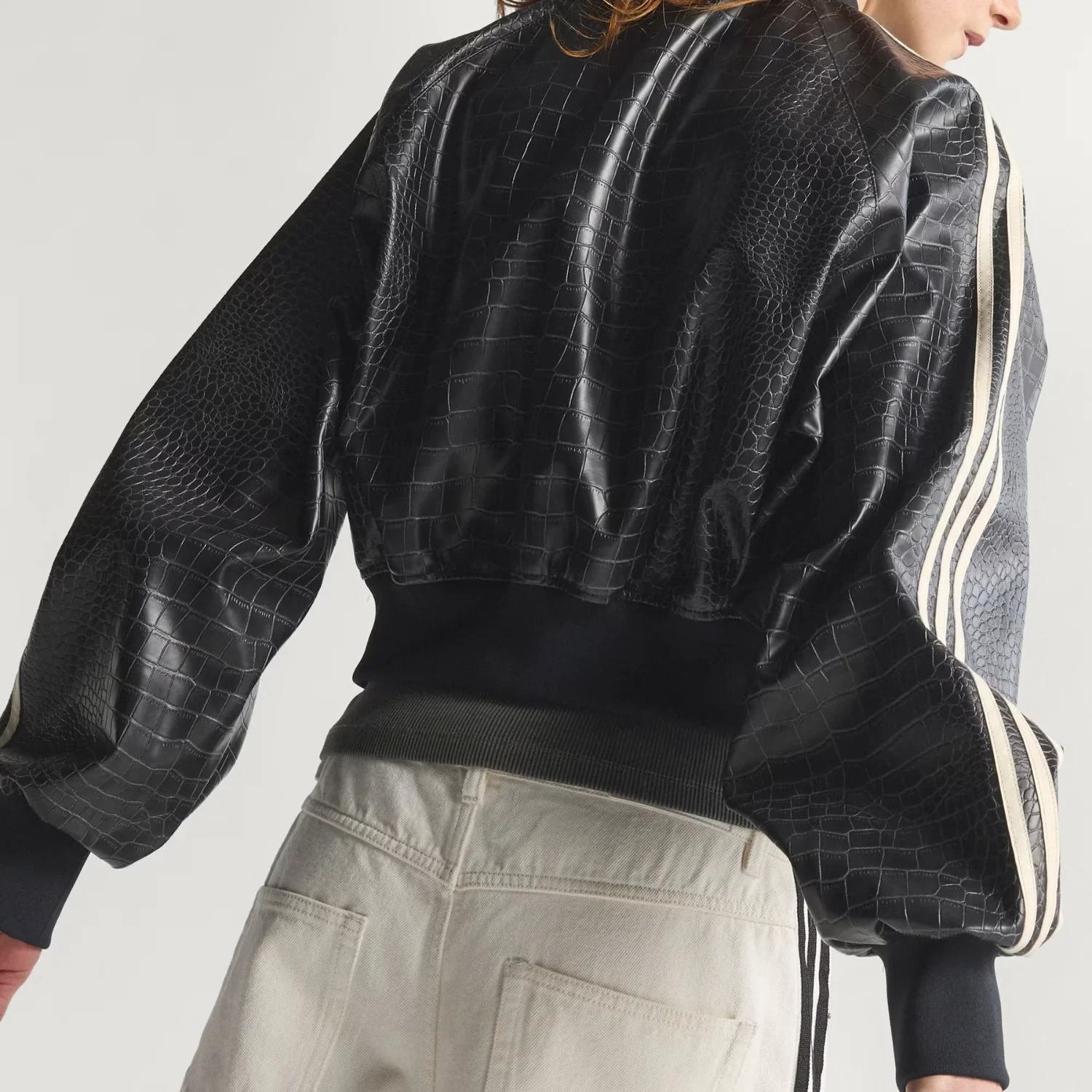 W SST PLEATHER JACKET - Image 8