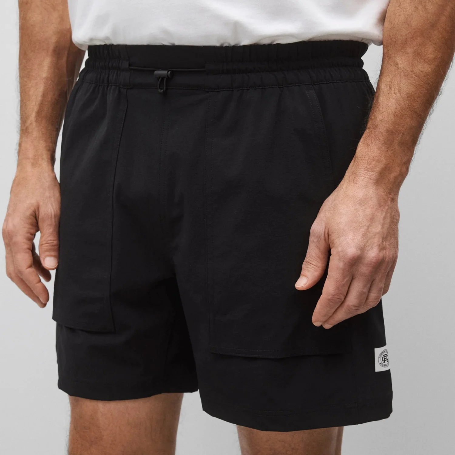 STRETCH NYLON UTILITY STANDARD SWIM SHORT 6" - Image 6
