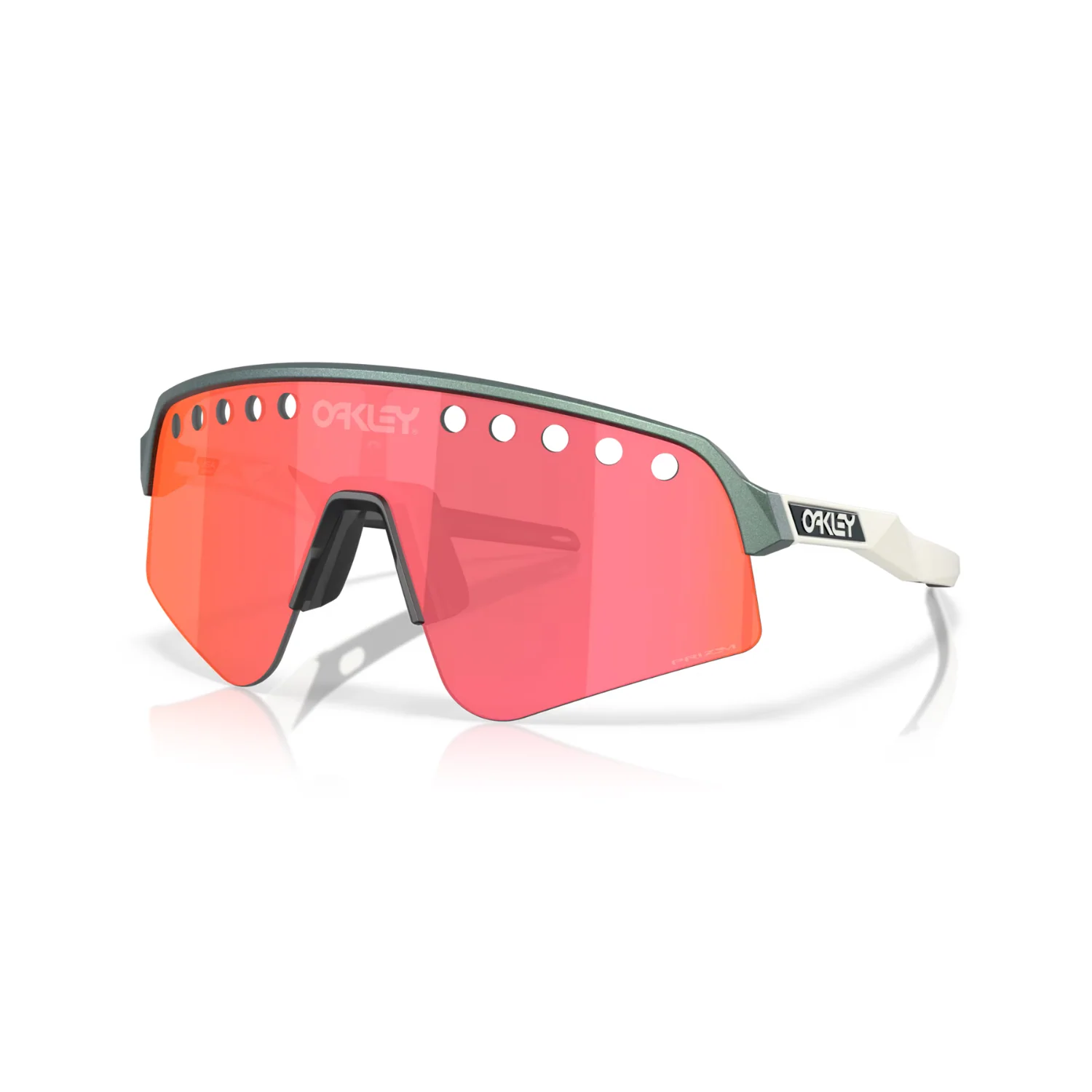 SUTRO LITE SWEEP - MATTE SILVER-BLUE COLORSHIFT FRAME/PRIZM TRAIL TORCH LENSES