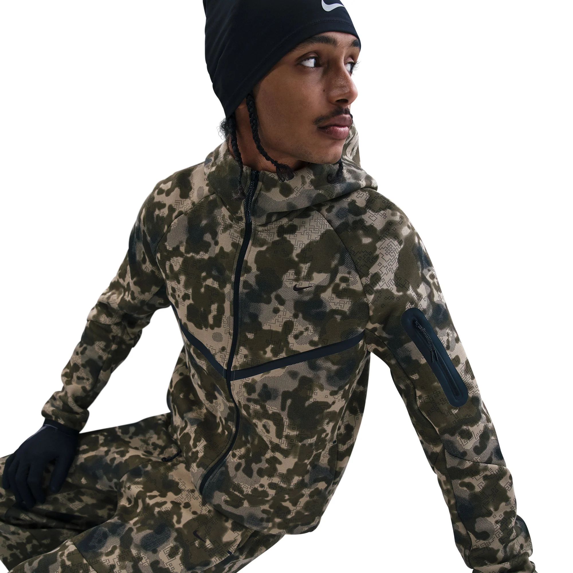 TECH FLEECE FULL-ZIP CAMO WINDRUNNER JACKET - Image 3