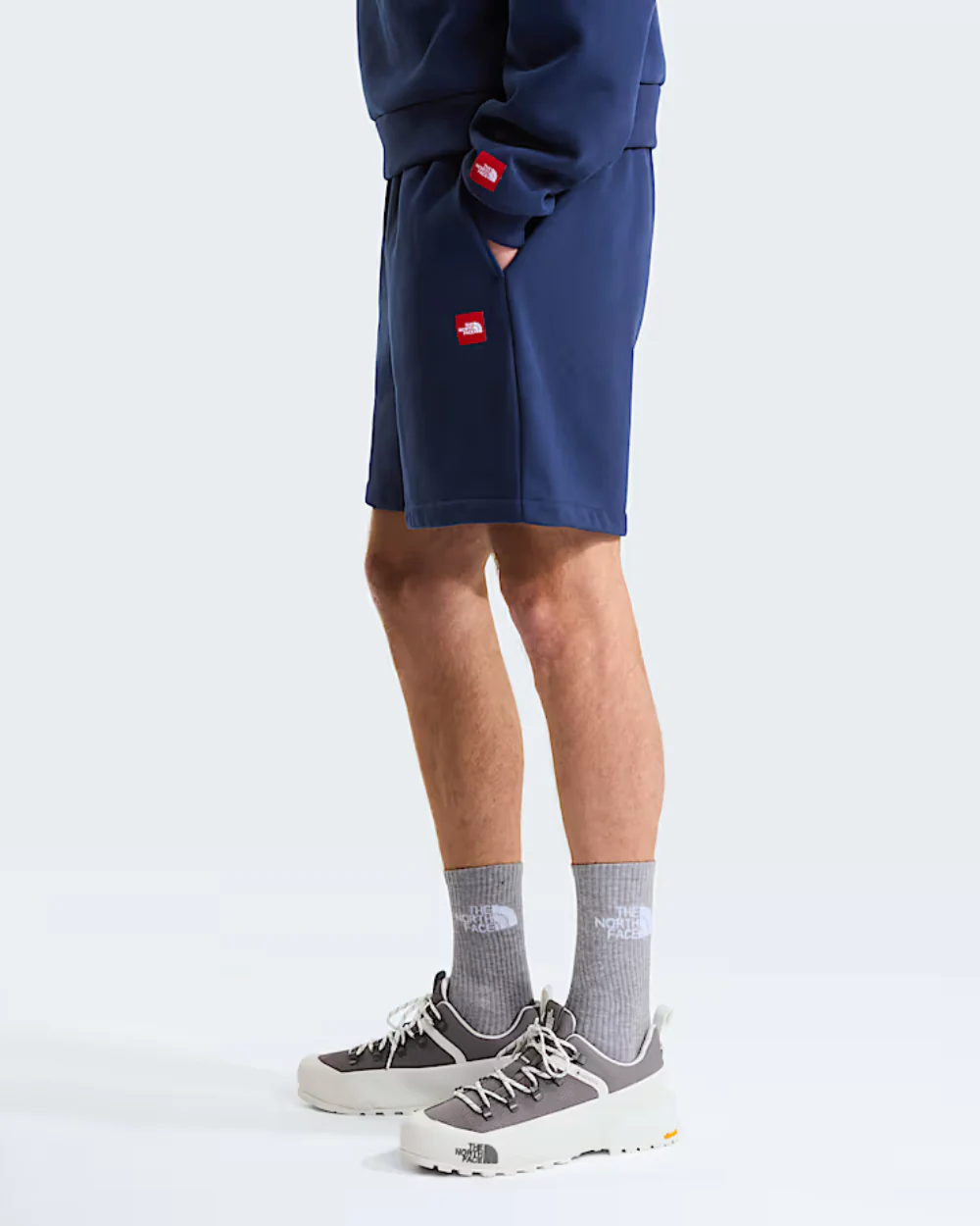 TNF RED BOX FLEECE SHORT - Image 4