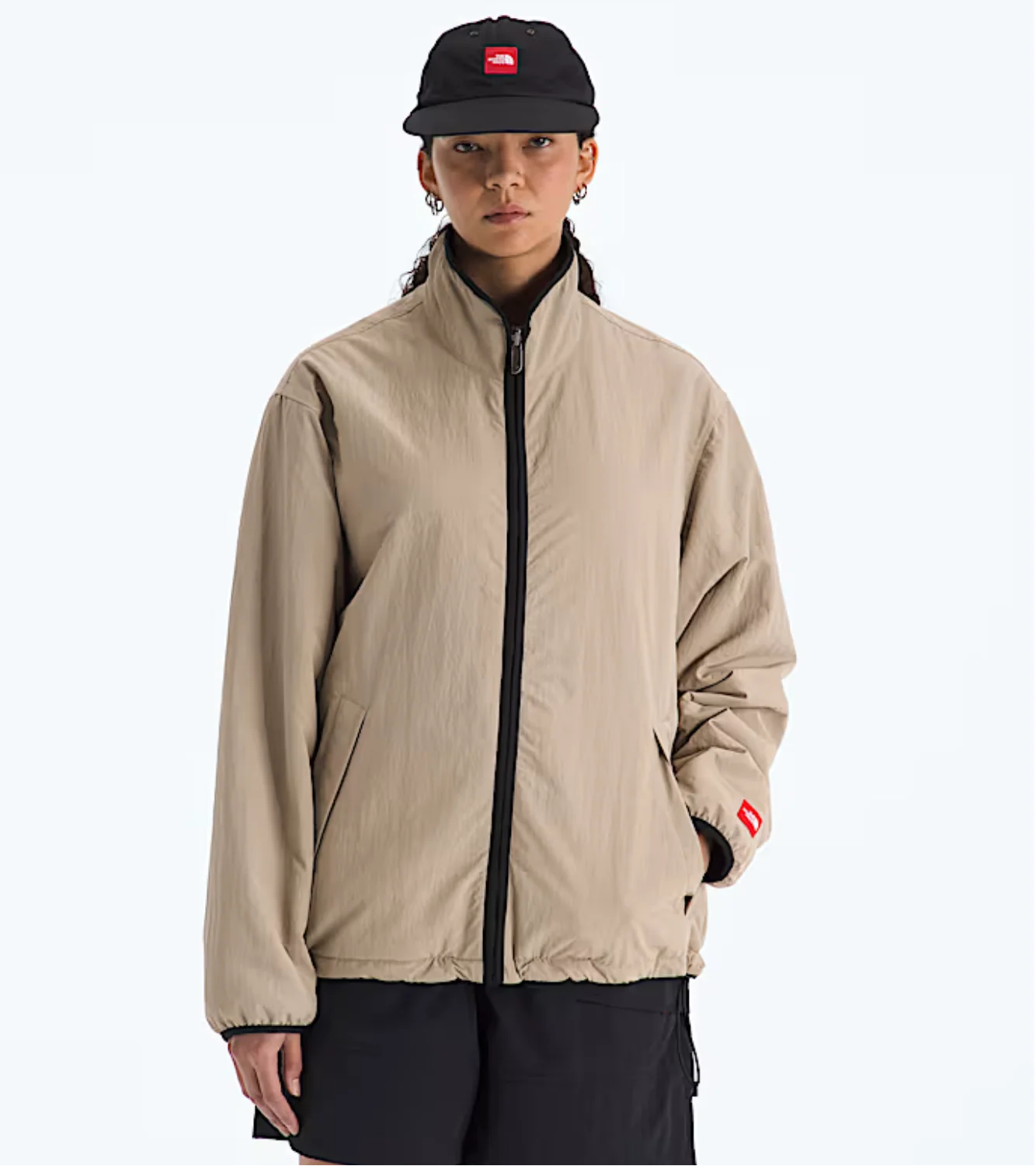 TNF RED BOX REVERSIBLE FLEECE JACKET - Image 3