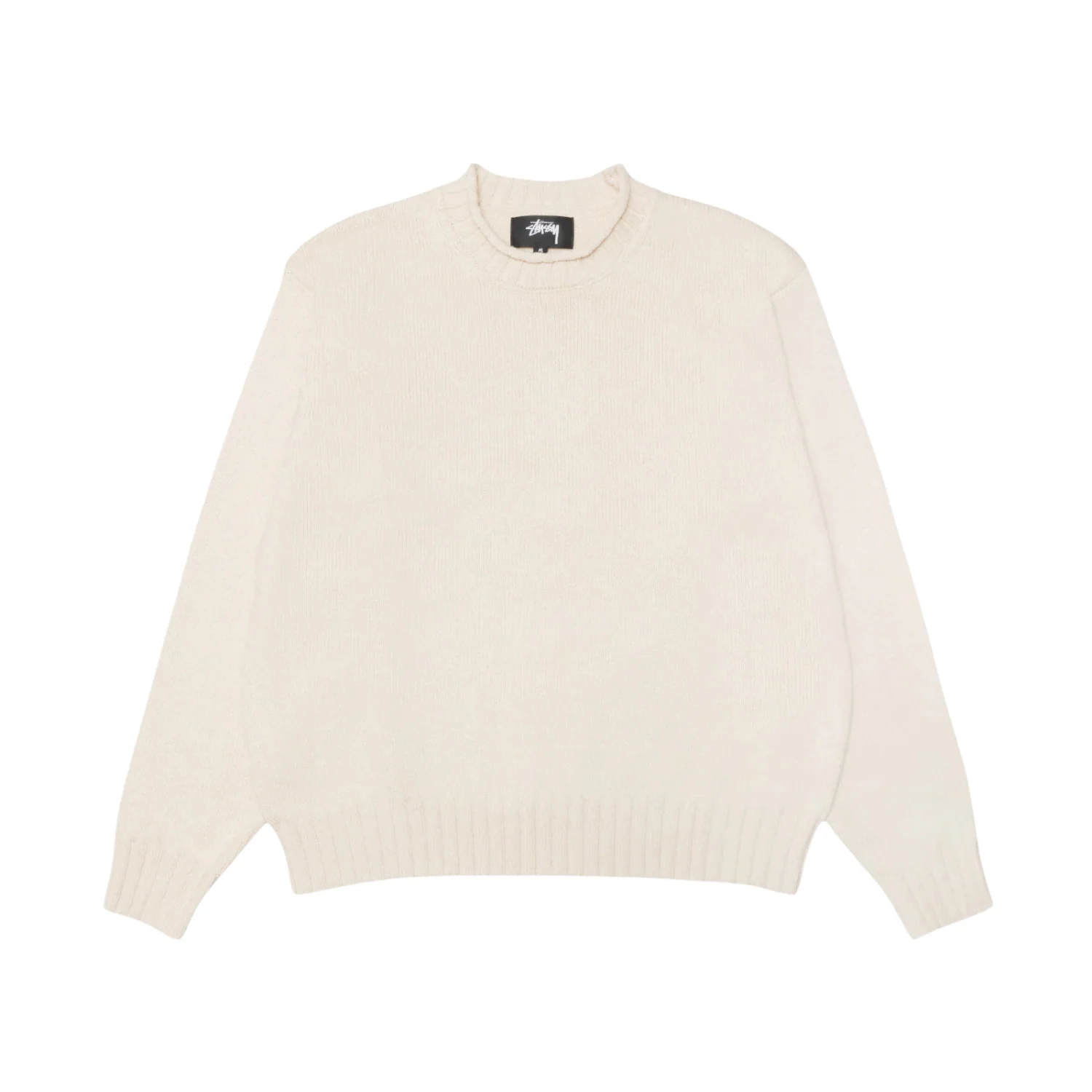 TONAL MOCK NECK SWEATER