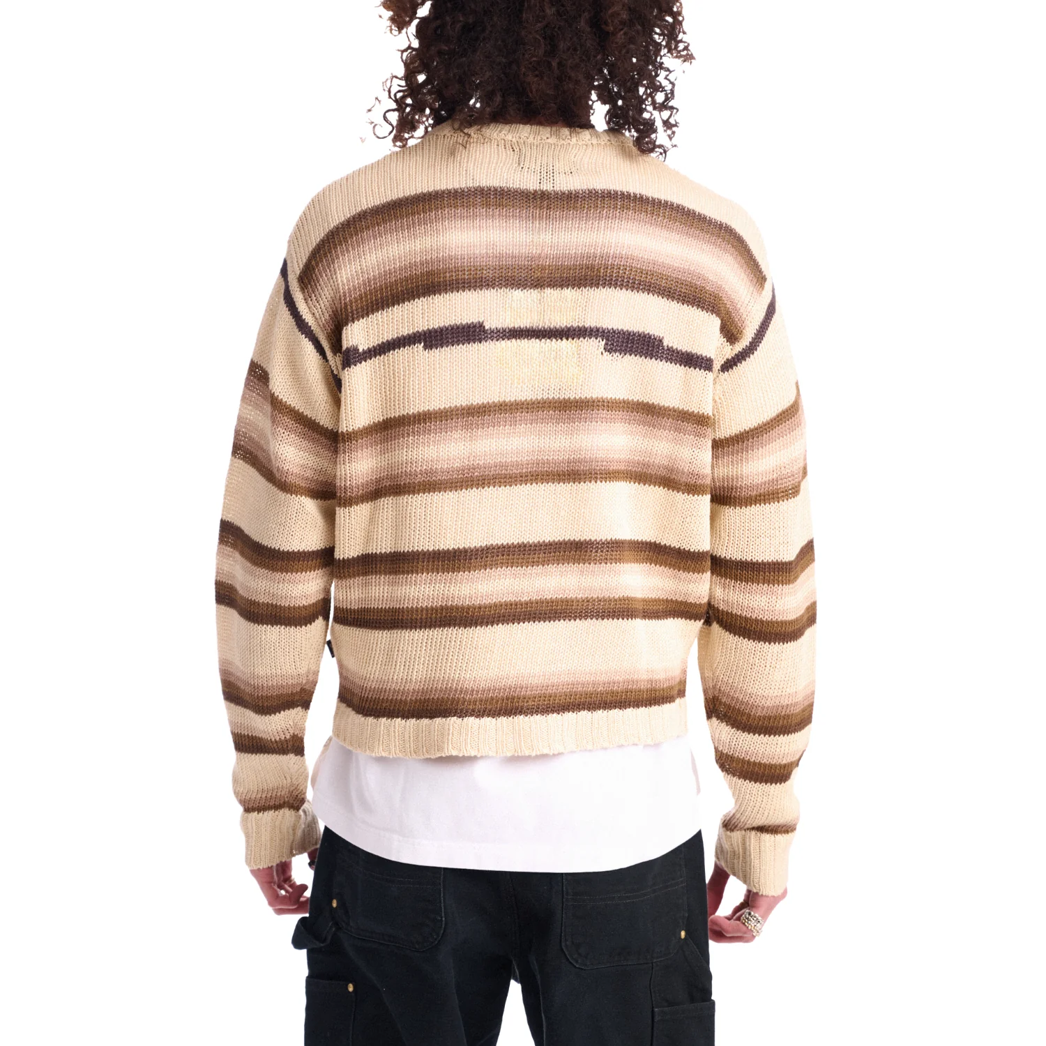 TONAL STRIPE SWEATER - Image 2