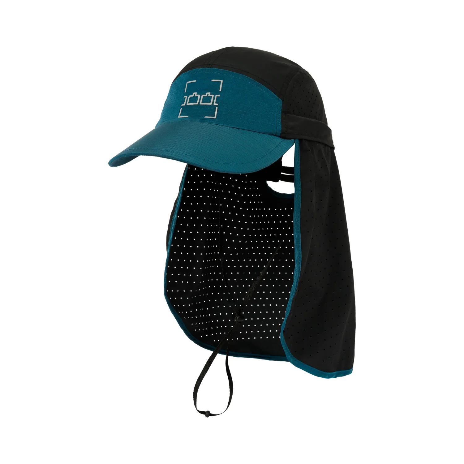 TTT NECK CAPE TRAIL CAP - BLUE/BLACK