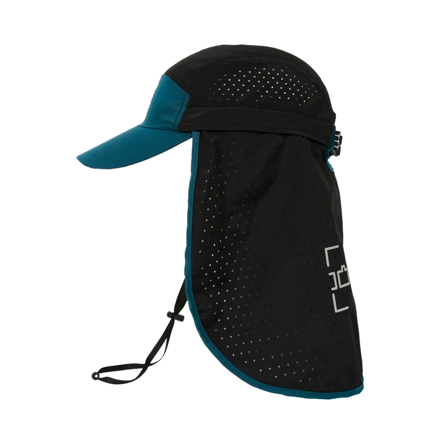TTT NECK CAPE TRAIL CAP - BLUE/BLACK - Image 2