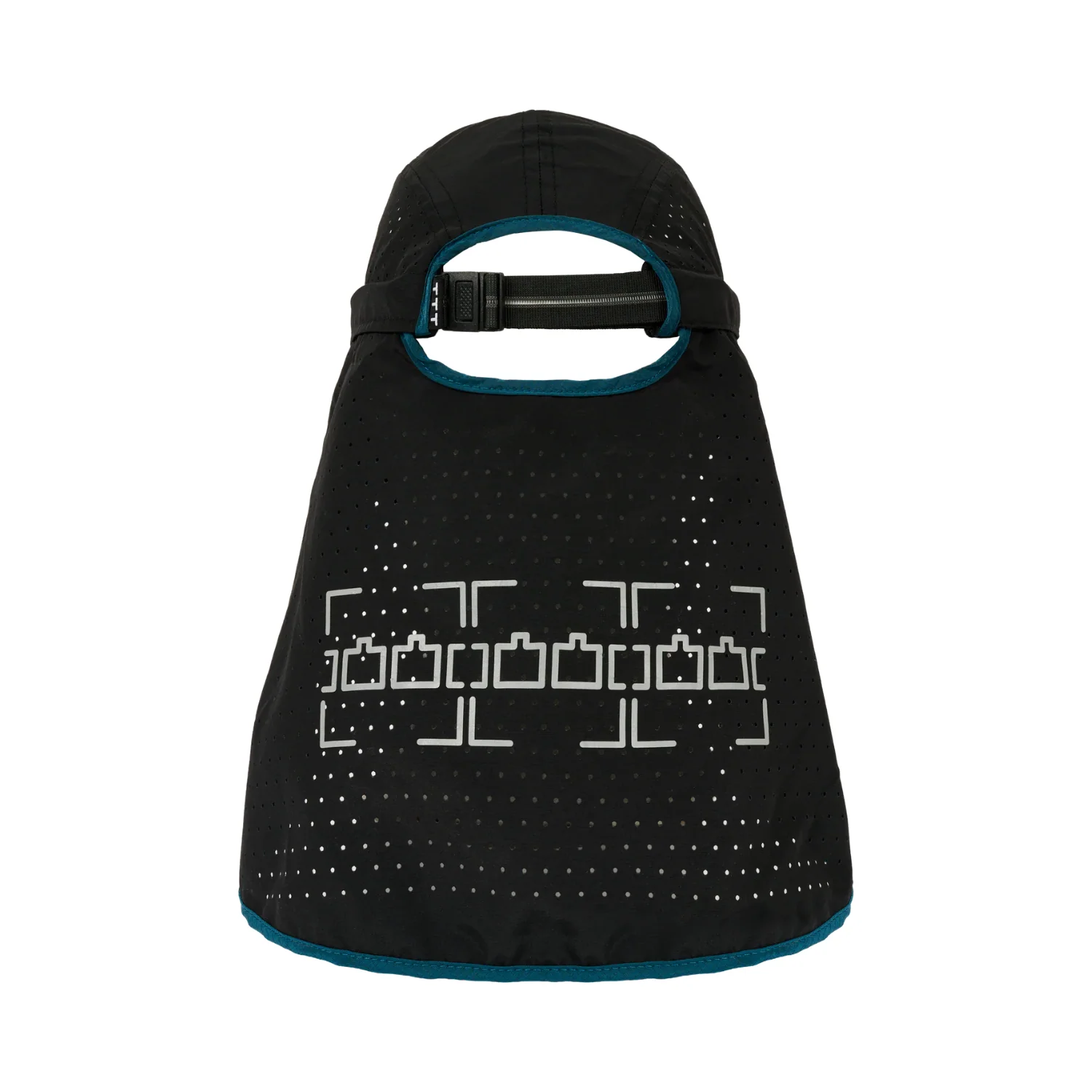 TTT NECK CAPE TRAIL CAP - BLUE/BLACK - Image 3