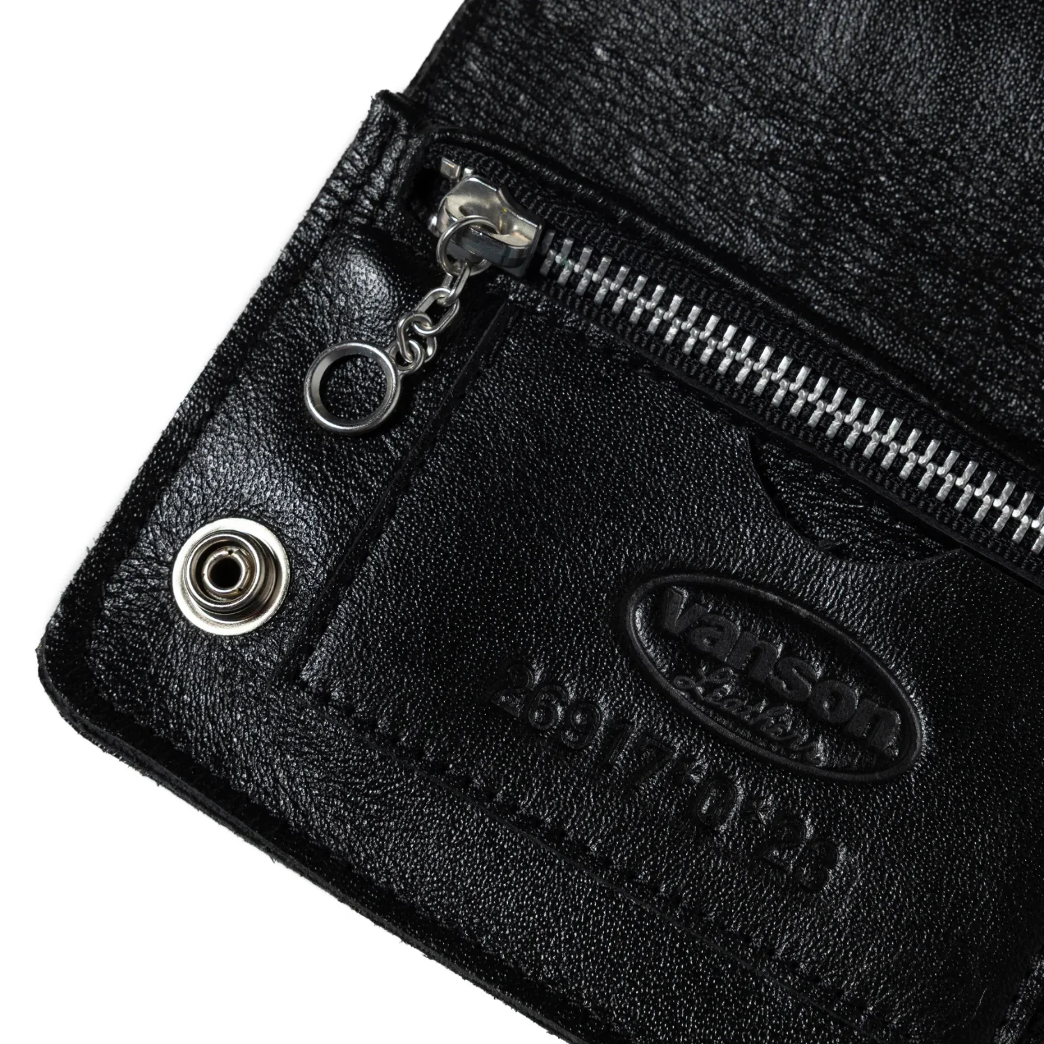 VANSON BONES CHAIN WALLET - BLACK - Image 2