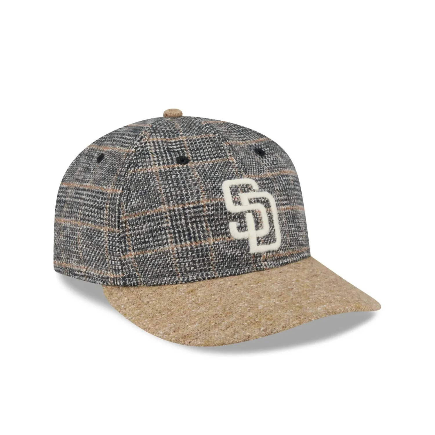 VINTAGE TWEED 59FIFTY RETRO CROWN PRE-CURVED CAP - SAN DIEGO PADRES - Image 3
