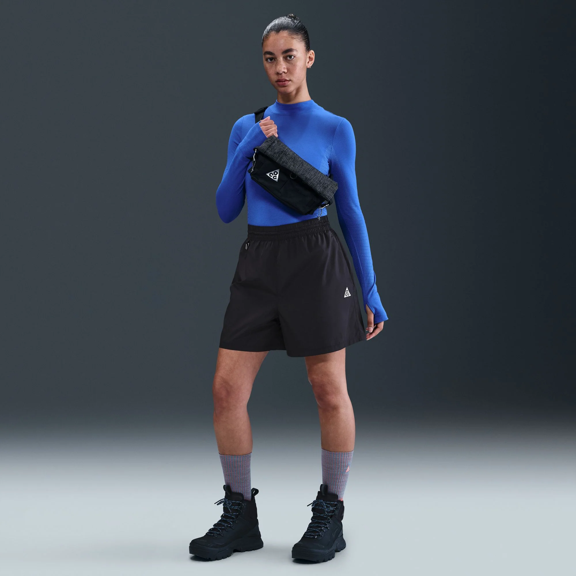W ACG REPEL MID-RISE RIPSTOP SHORTS - Image 2