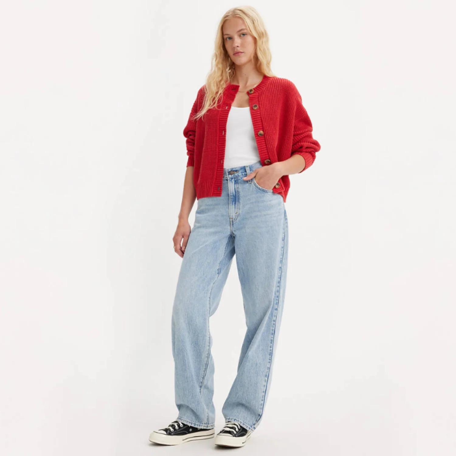 W BAGGY DAD JEAN - Image 2