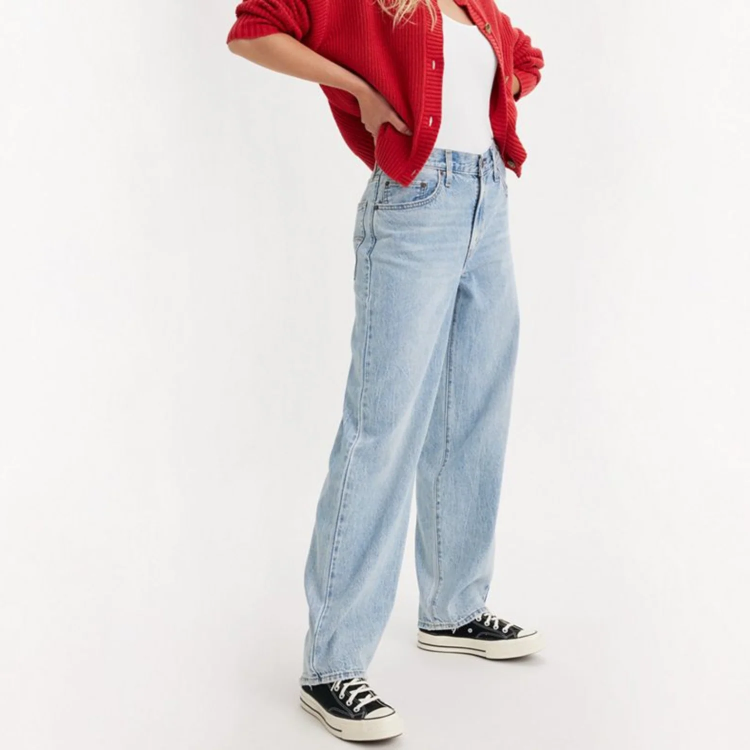 W BAGGY DAD JEAN - Image 6