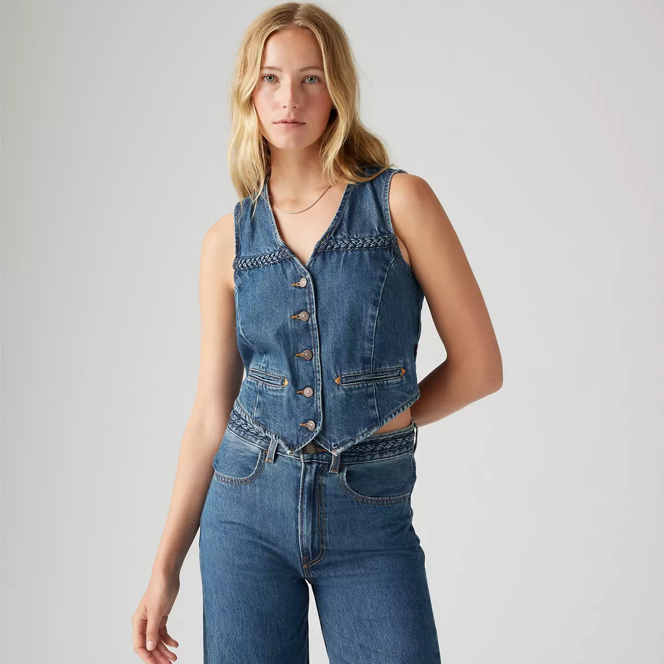 W BRAIDED VEST - Image 3