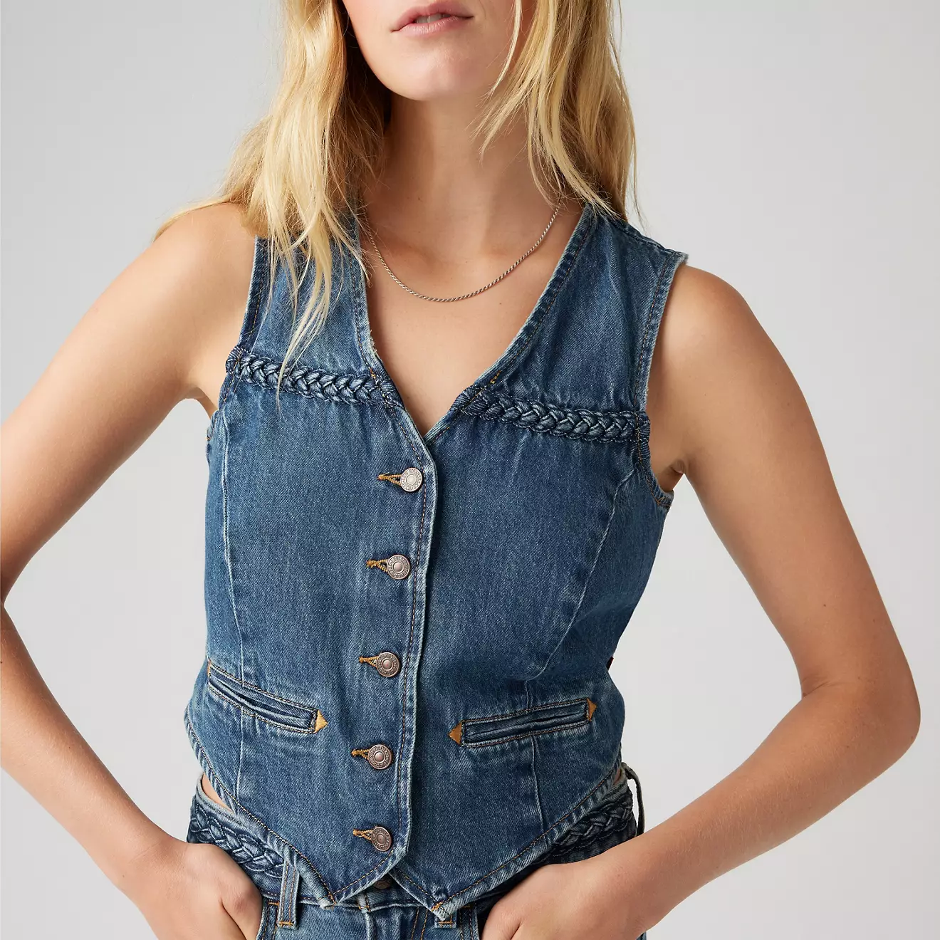 W BRAIDED VEST - Image 4