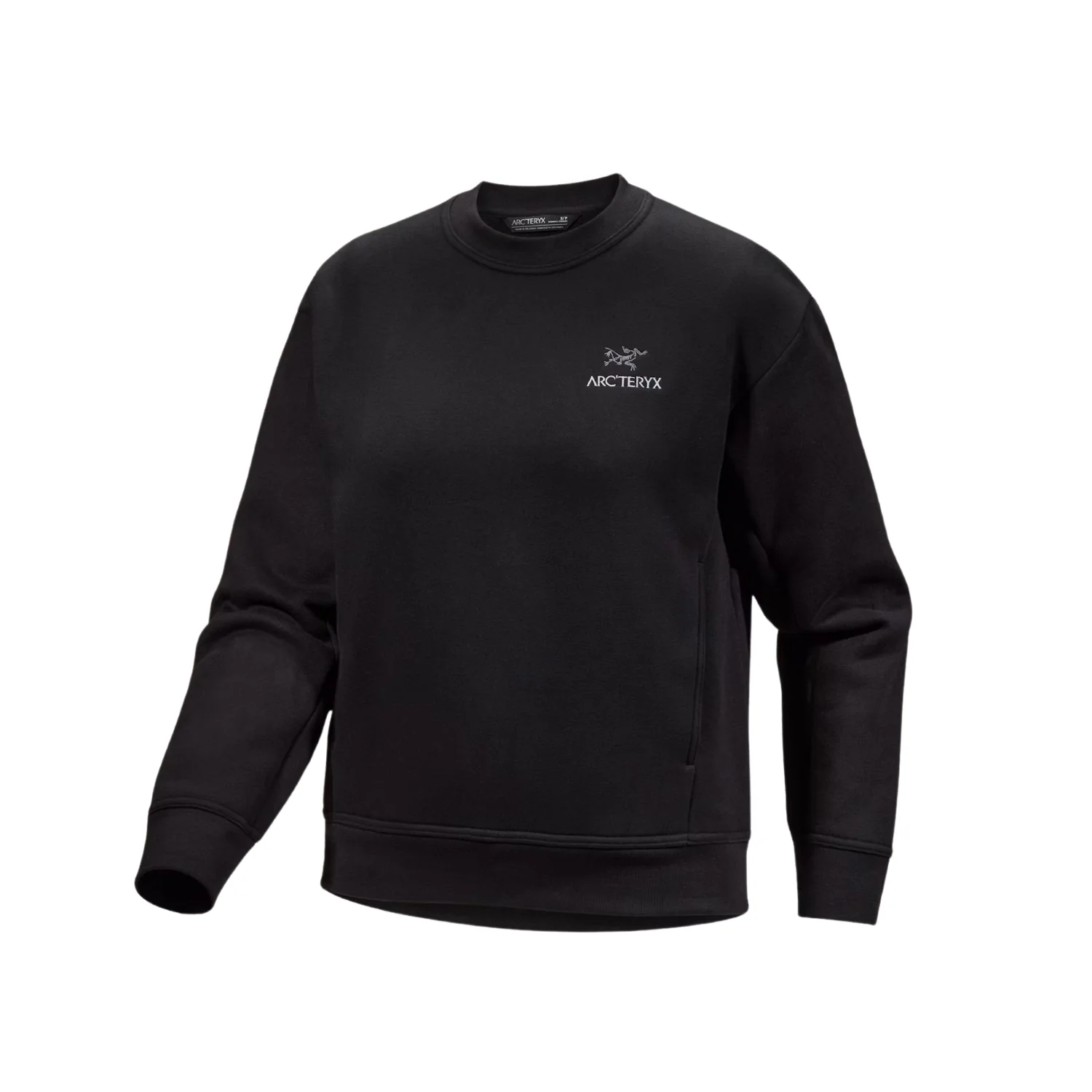 W EMBLEM FLEECE CREW