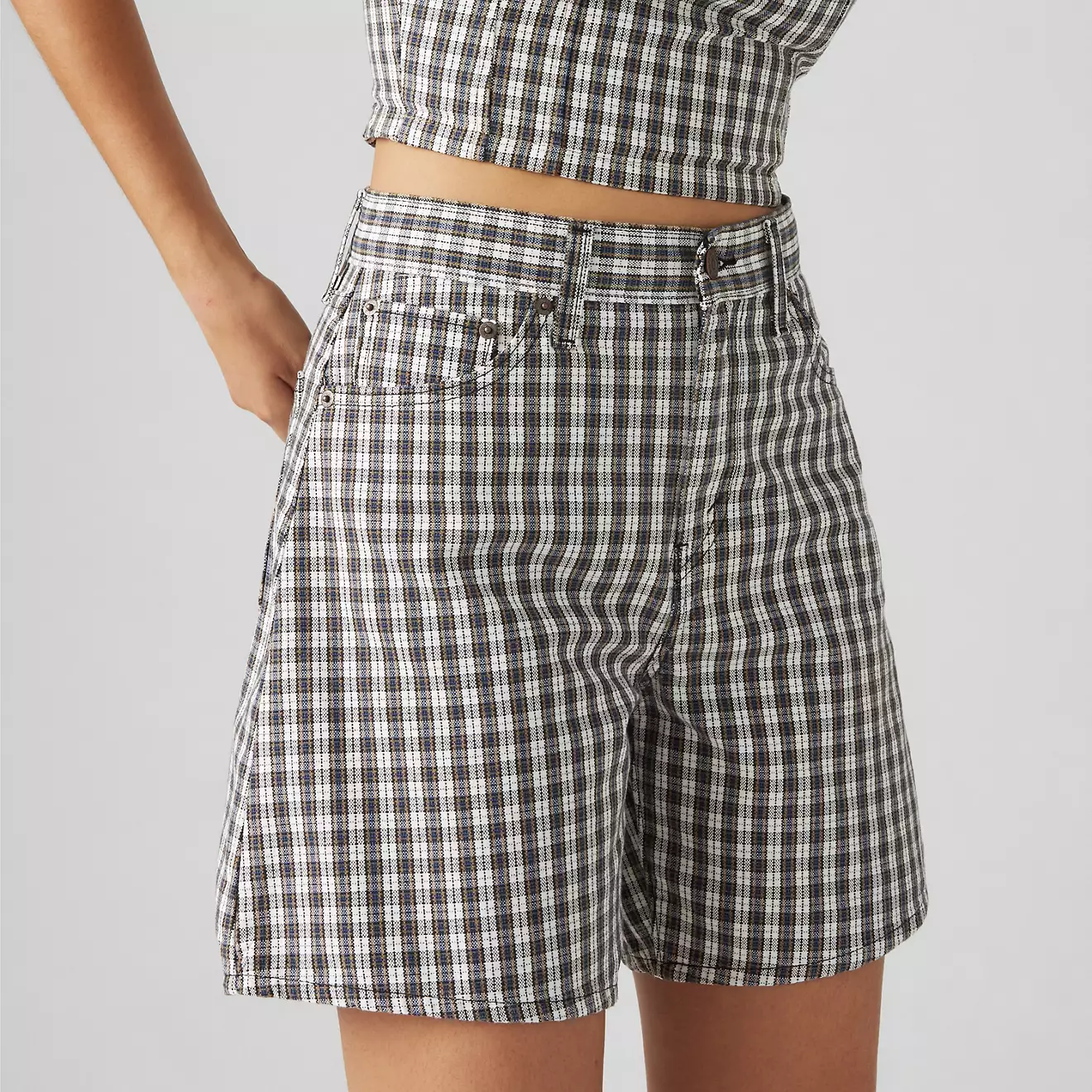 W HIGH BAGGY SHORT - Image 3