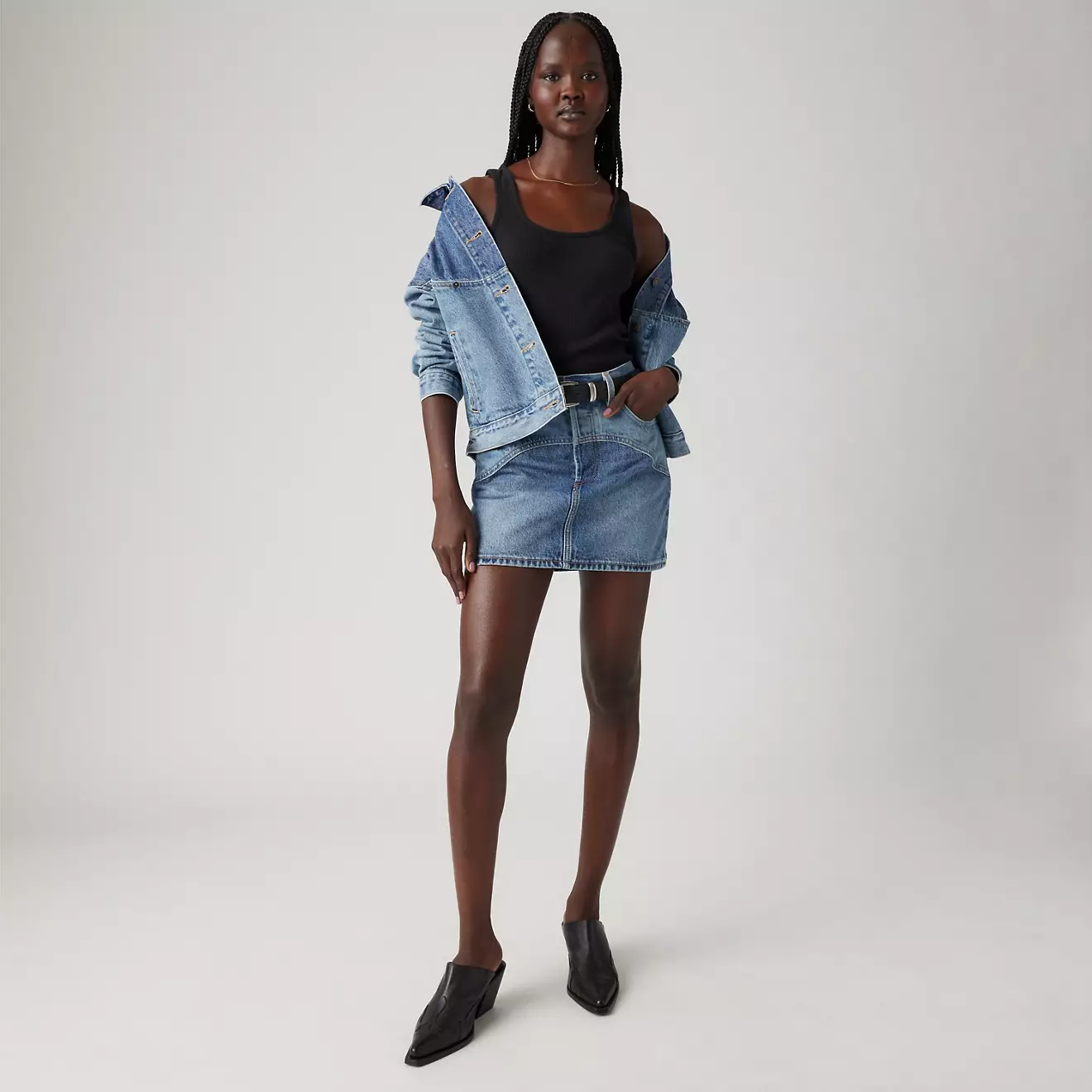 W ICON SKIRT WESTERN YOKE - Image 2