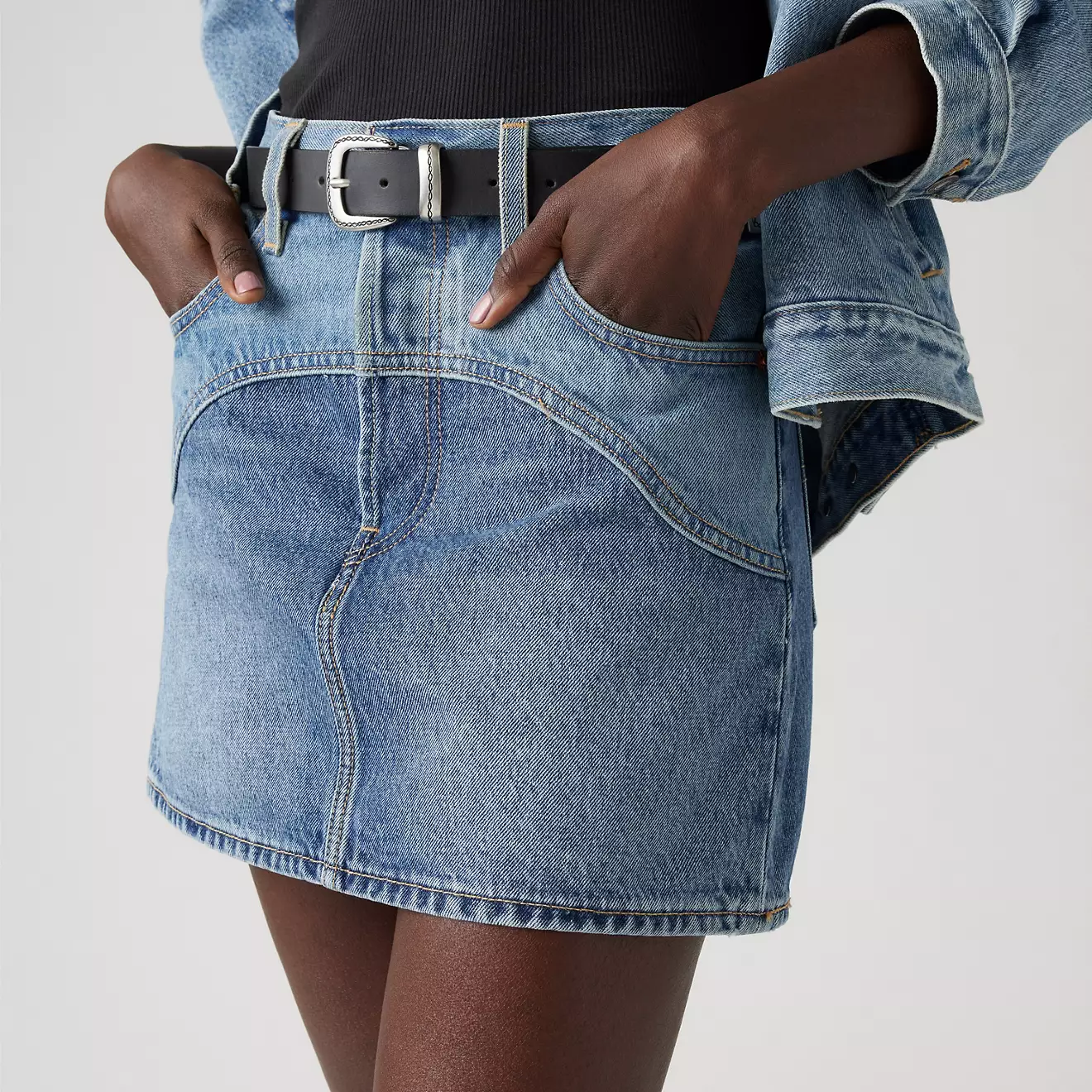 W ICON SKIRT WESTERN YOKE - Image 3