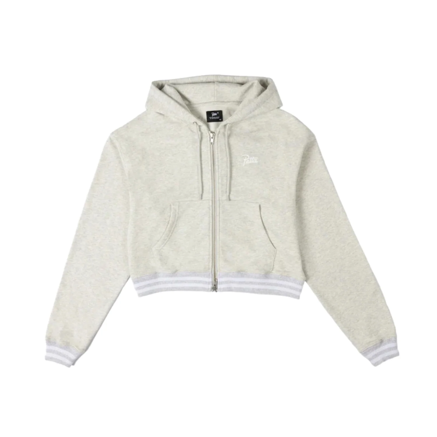 W LOUNGE ZIP-UP HOODED SWEATER