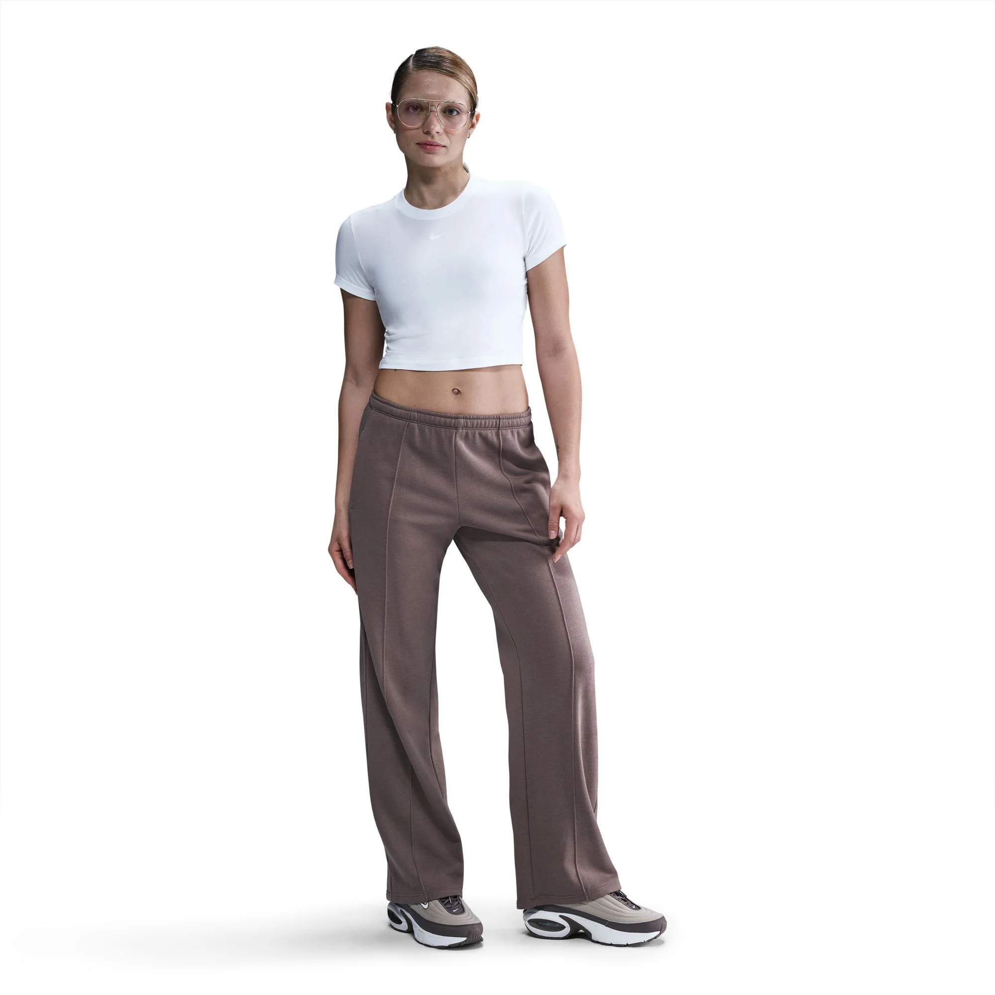 W NSW CHILL KNIT CROPPED T-SHIRT - Image 2