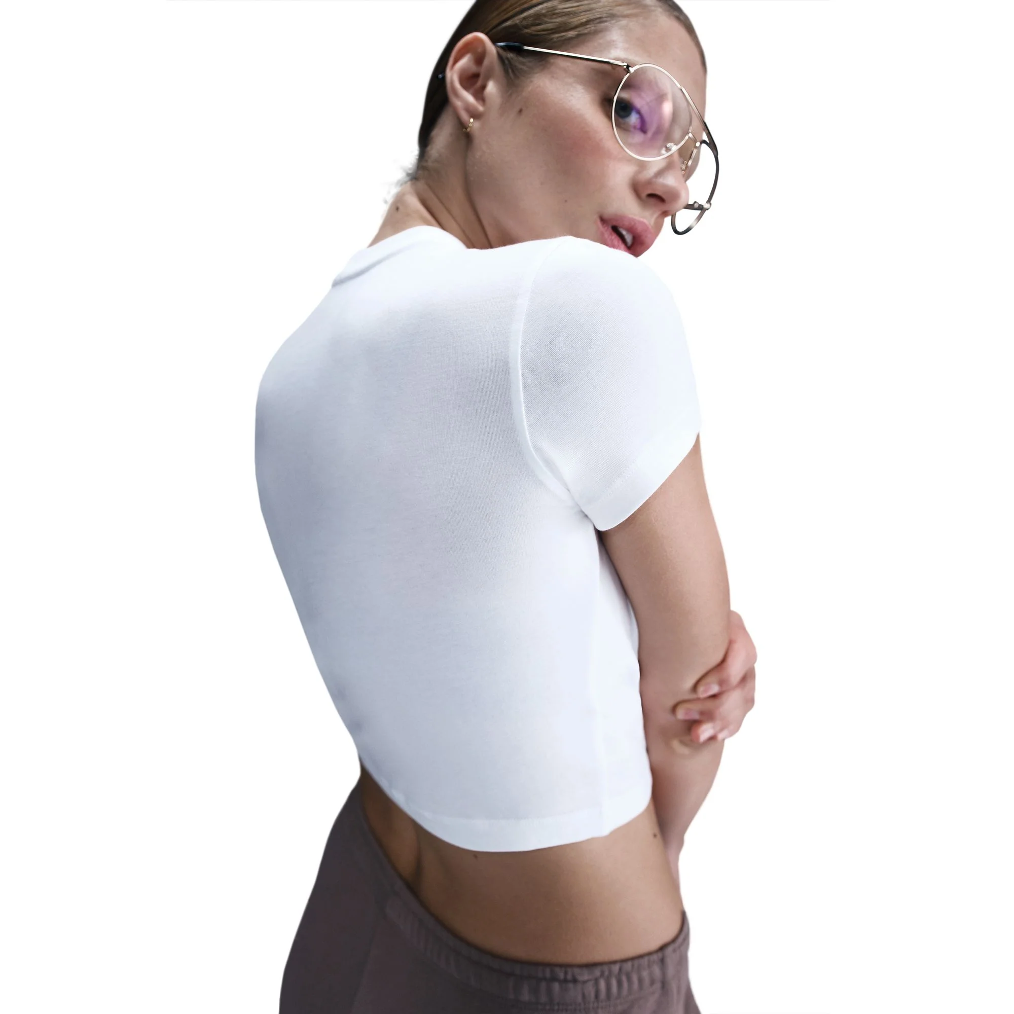 W NSW CHILL KNIT CROPPED T-SHIRT - Image 5