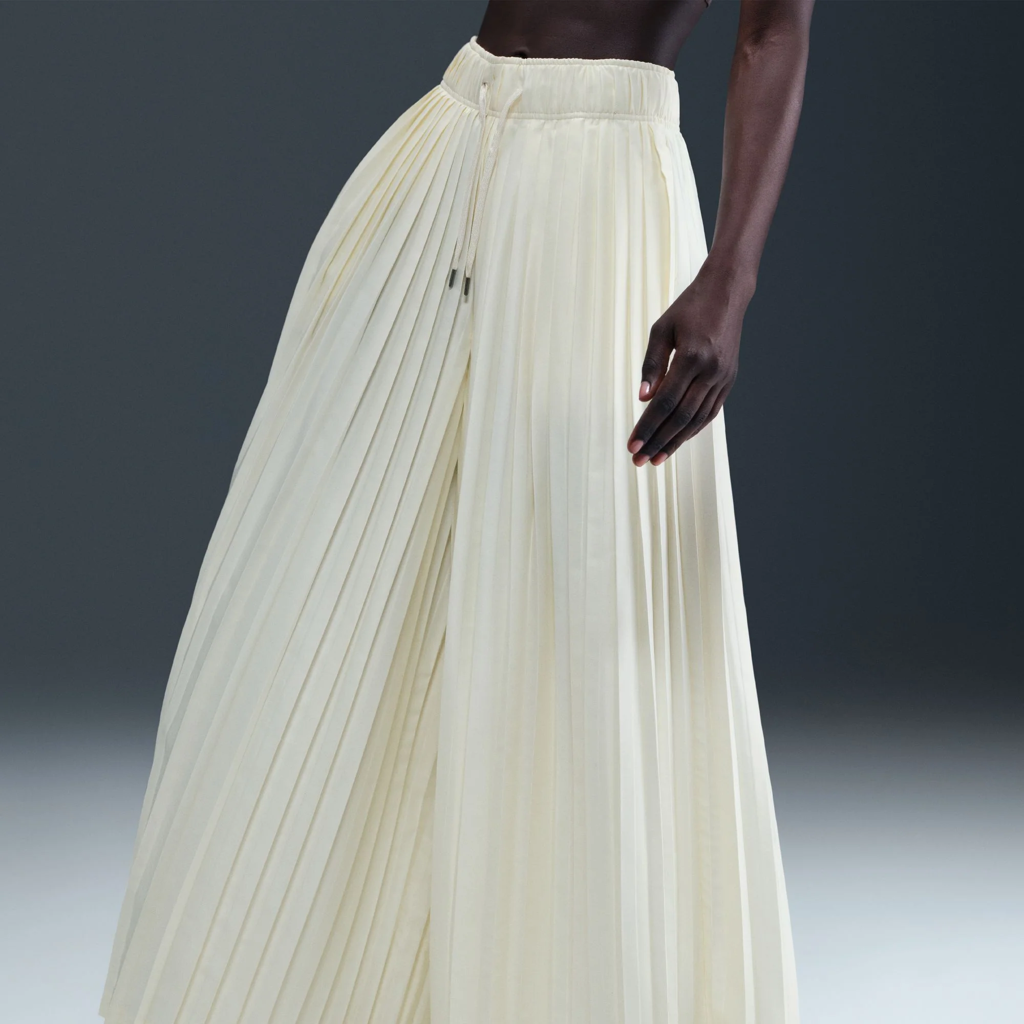 W NSW COLLECTION MID-RISE PLEATED TRACK PANTS