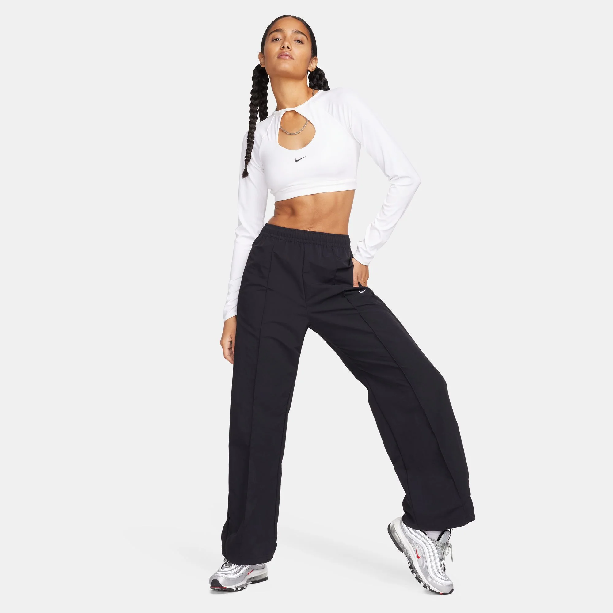 W NSW EVERYTHING WOVENS MID-RISE OPEN-HEM PANTS - Image 2