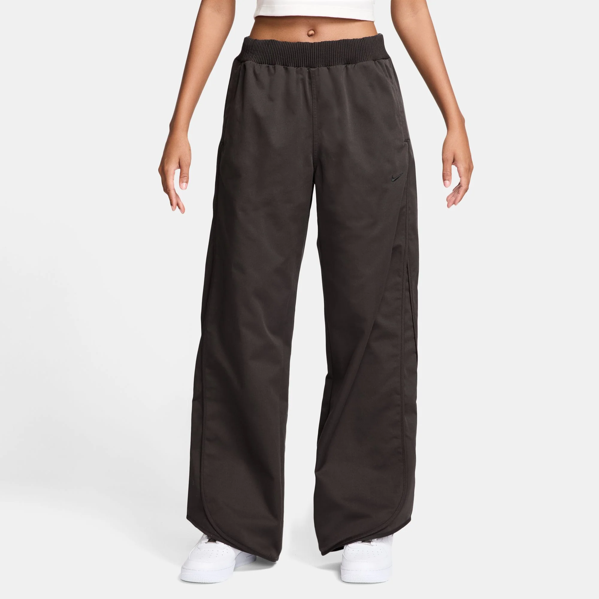 W NSW MID-RISE TWILL TRACK PANTS