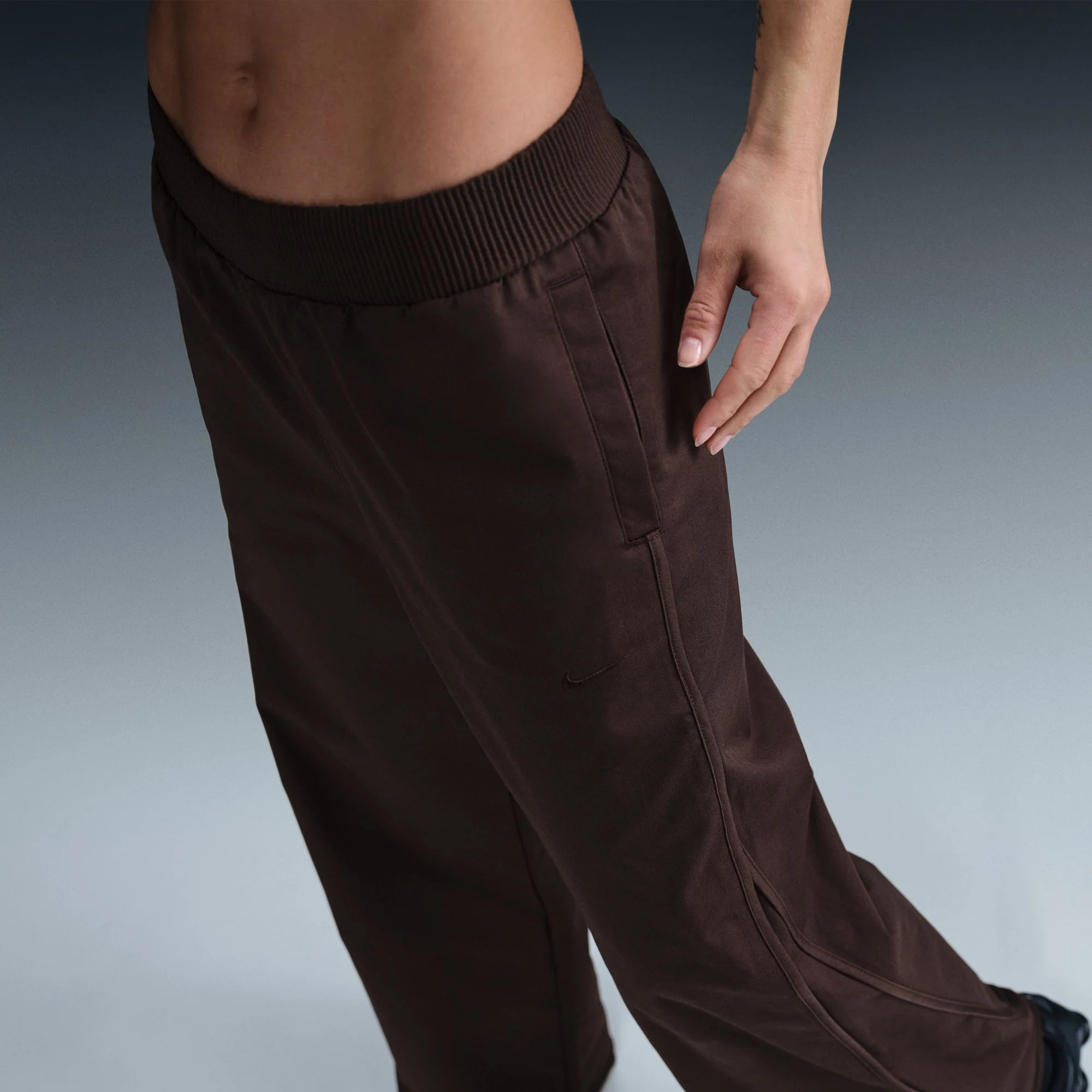 W NSW MID-RISE TWILL TRACK PANTS - Image 4