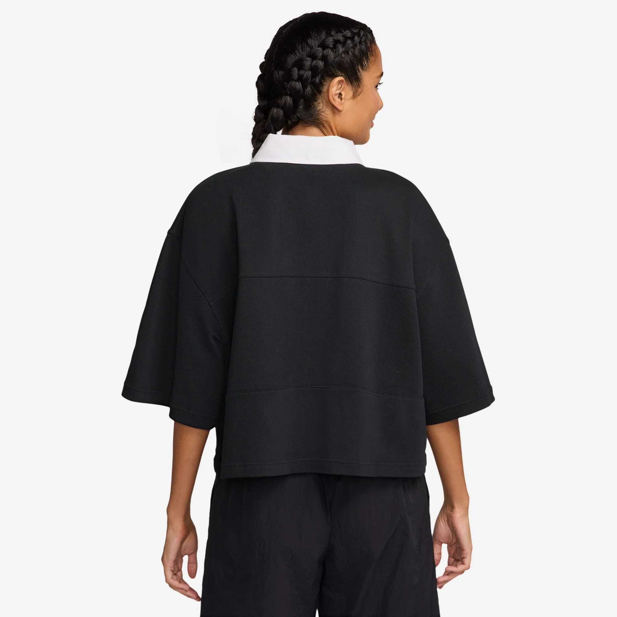 W NSW OVERSIZED SHORT-SLEEVE POLO TOP - Image 3