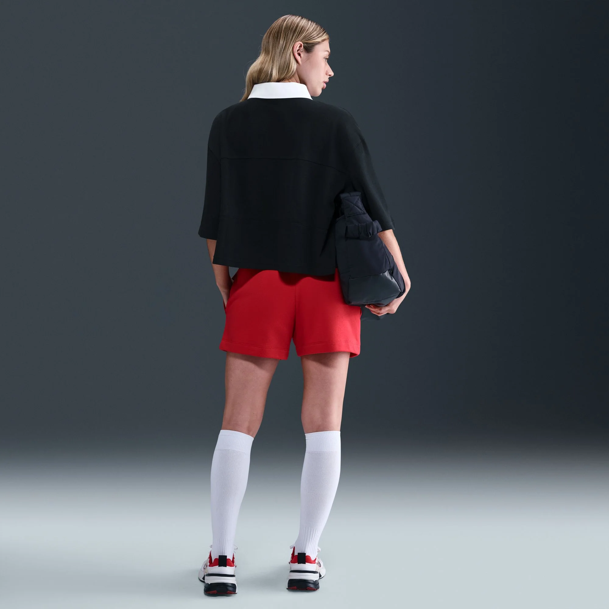 W NSW OVERSIZED SHORT-SLEEVE POLO TOP - Image 6