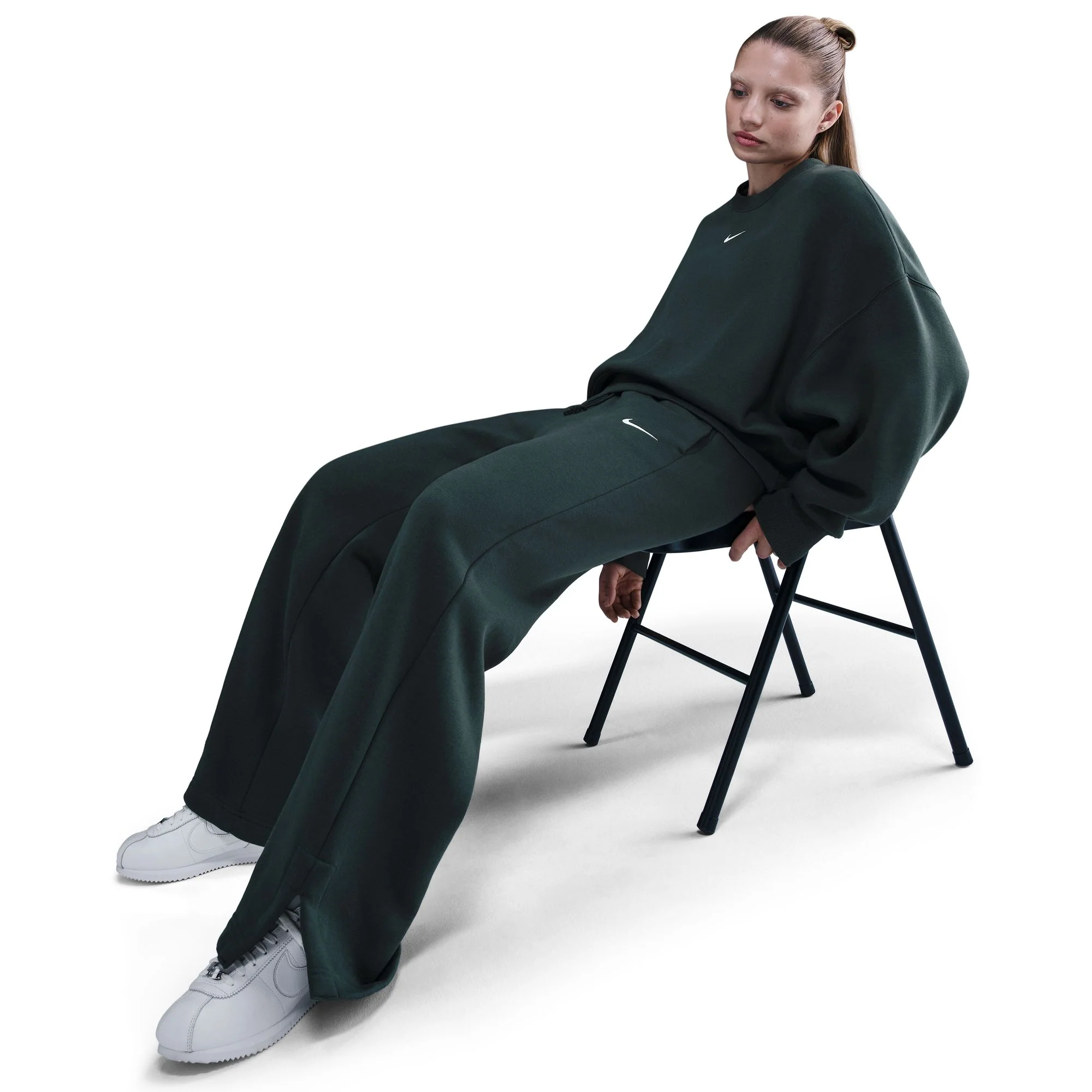 W NSW PHOENIX FLEECE HIGH-WAISTED WIDE-LEG PANT - Image 2
