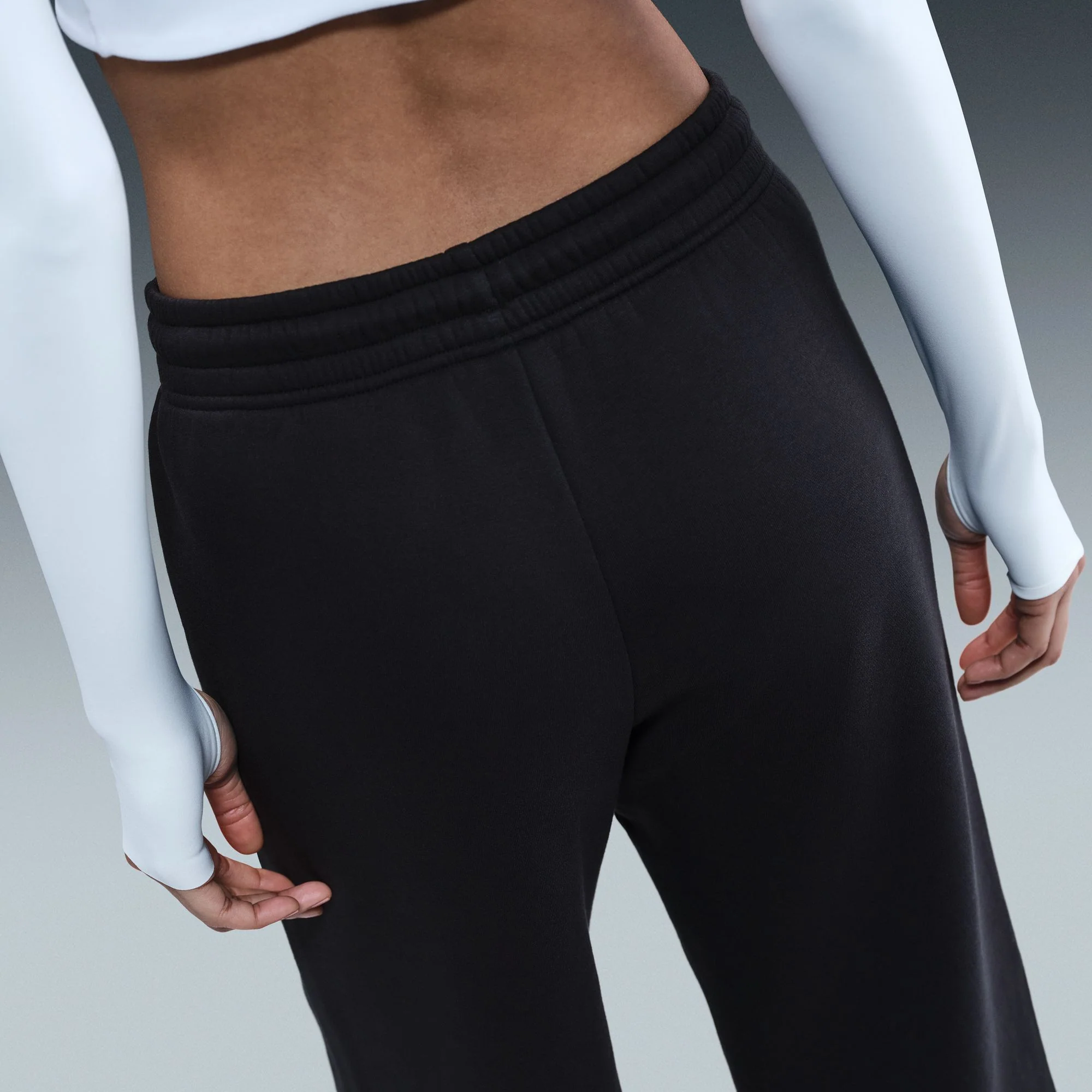 W NSW PHOENIX FLEECE HIGH WAISTED WIDE LEG PANTS - Image 4