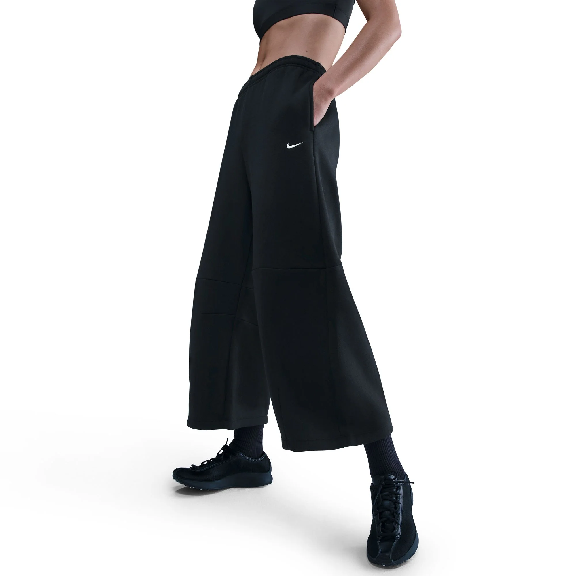W NSW PHOENIX FLEECE LOOSE MID-RISE BARREL PANTS