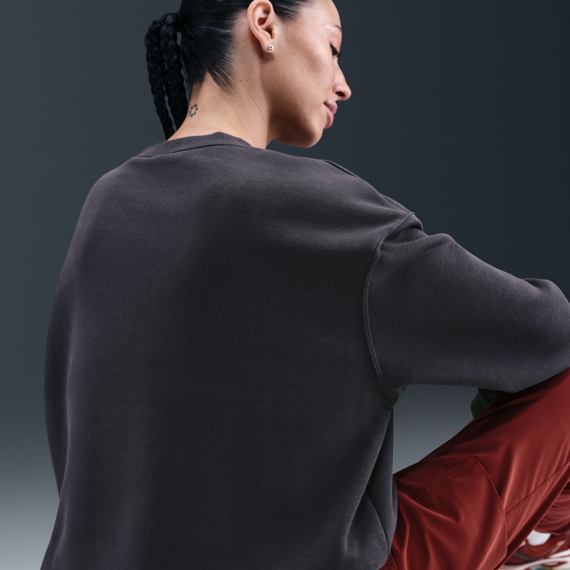 W NSW PHOENIX FLEECE N7 OVERSIZED CREW - Image 5