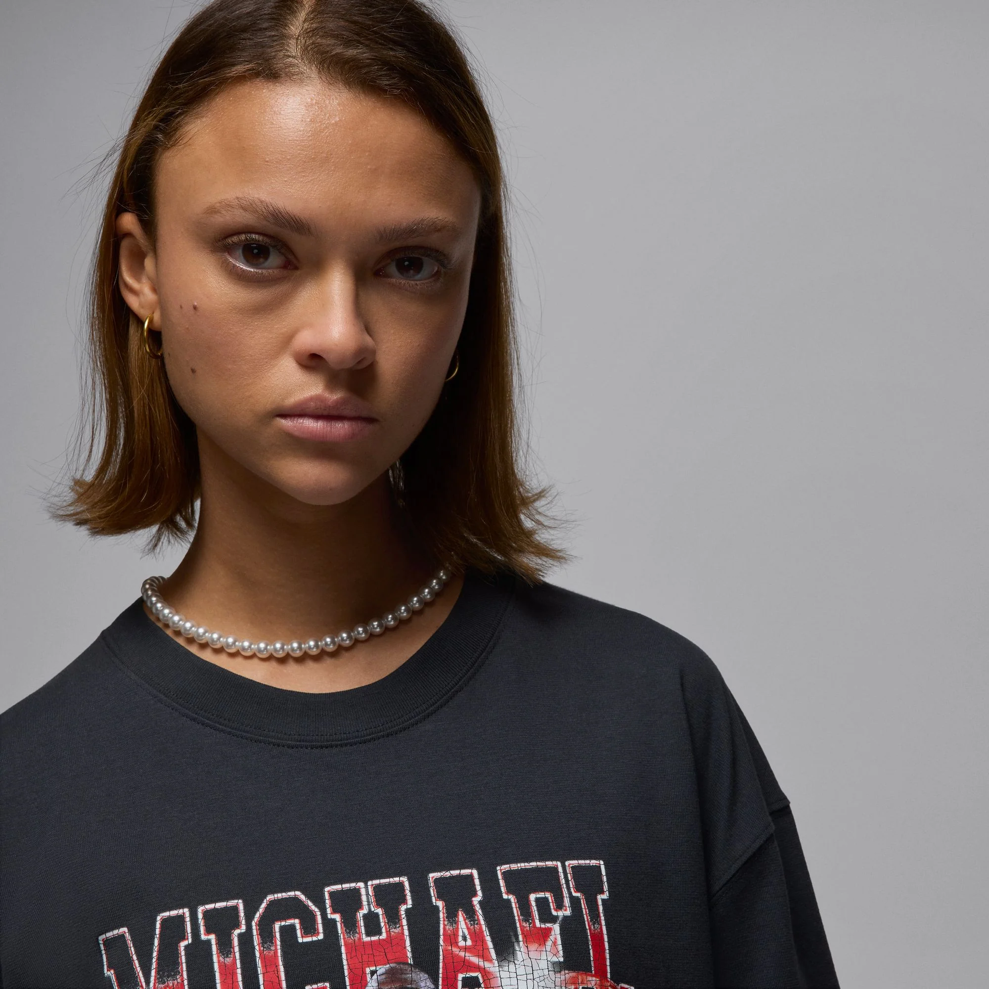 W OVERSIZED SHORT-SLEEVE GRAPHIC T-SHIRT - Image 3
