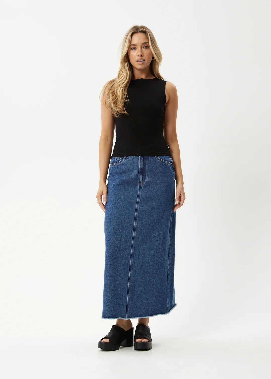 W PEONY HIGH NECK TANK - Image 3